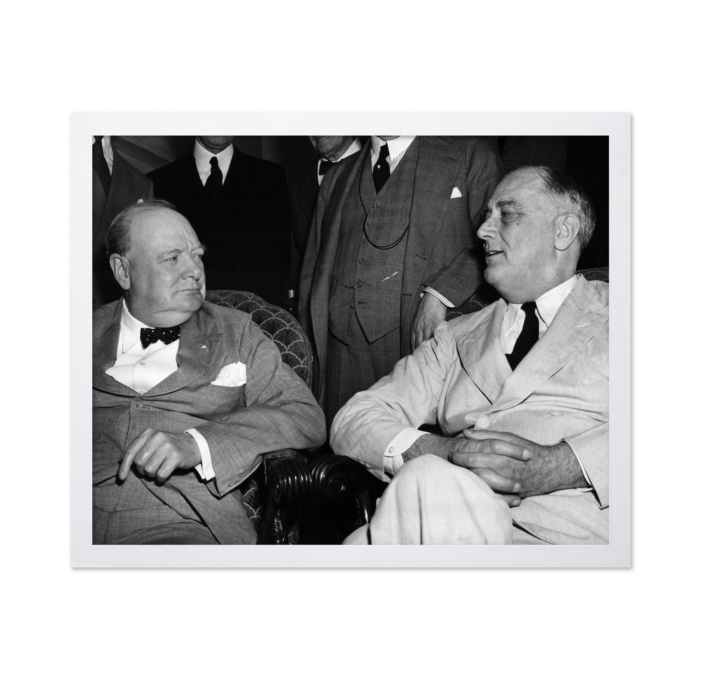 Pacific War Council Meeting 1942 Winston Churchill