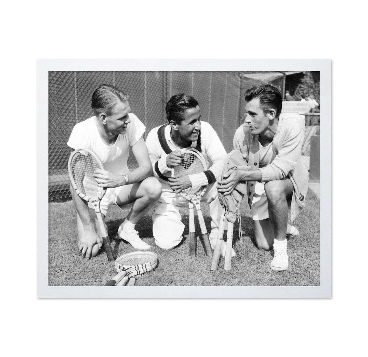 Jack Kramer, Pancho Segura & Frank Parker 1943