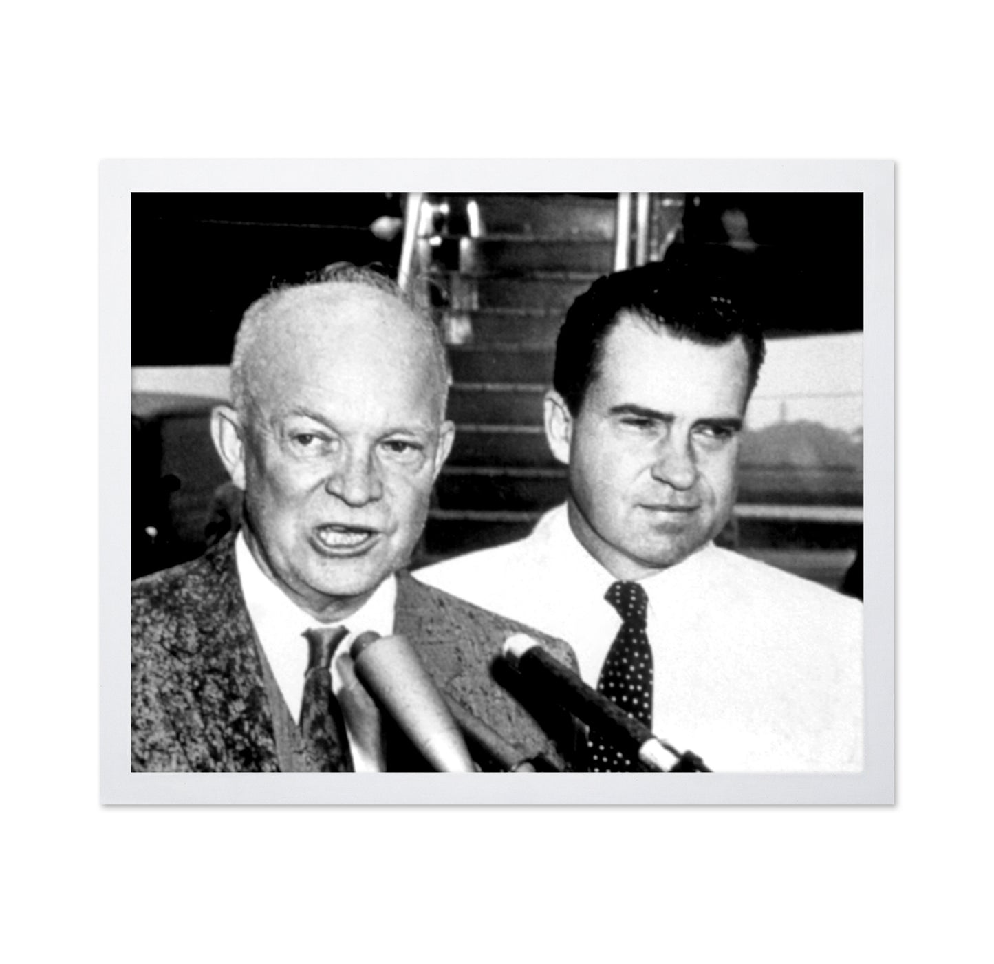 Dwight Eisenhower & Richard Nixon 1950s