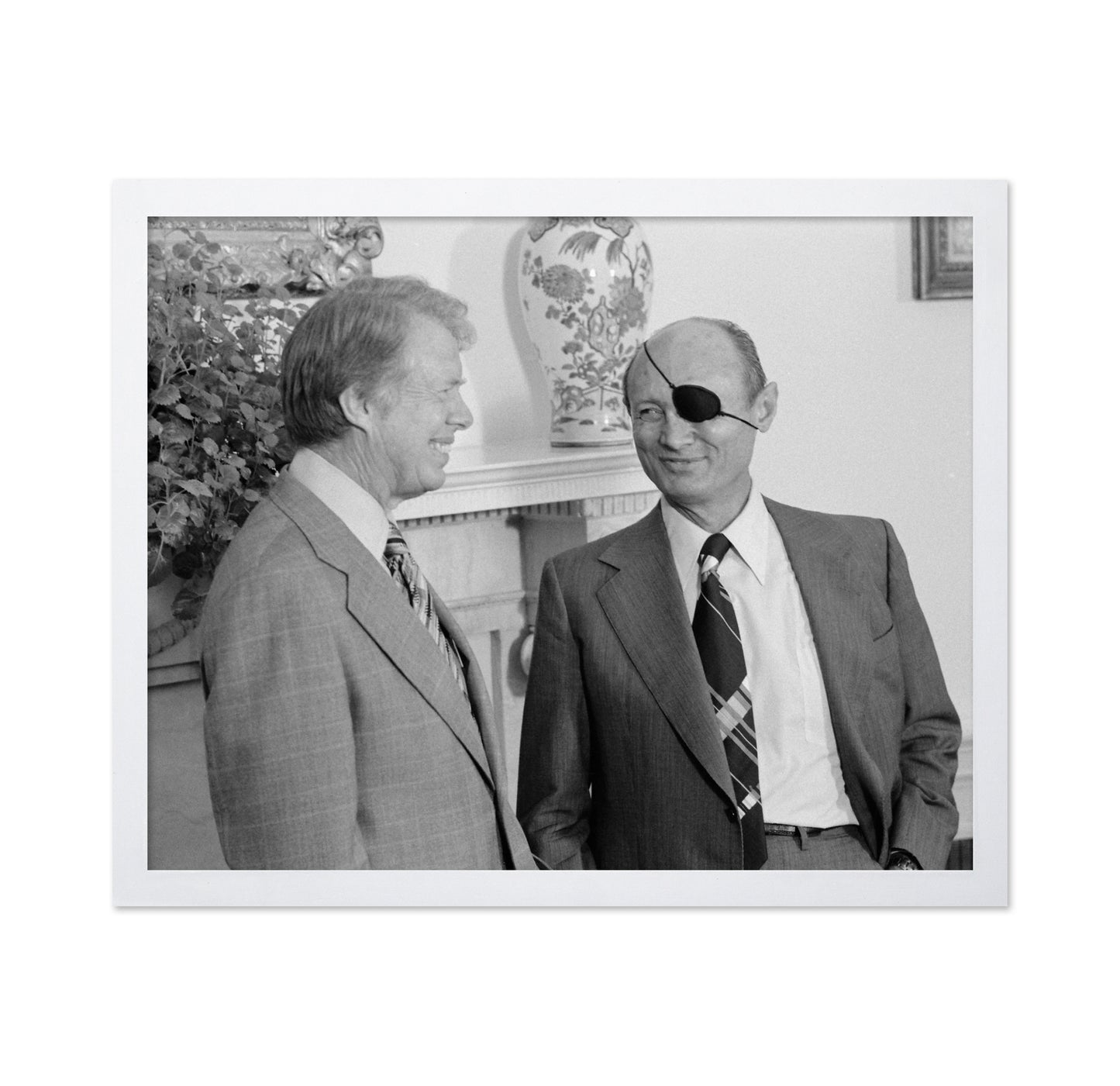 Jimmy Carter & Moshe Dayan 1978