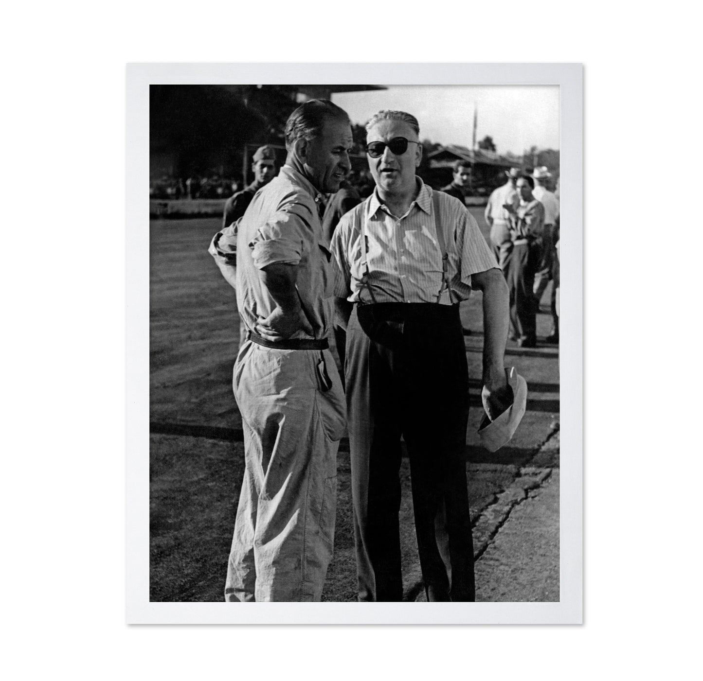 Enzo Ferrari & Raymond Sommer 1940s