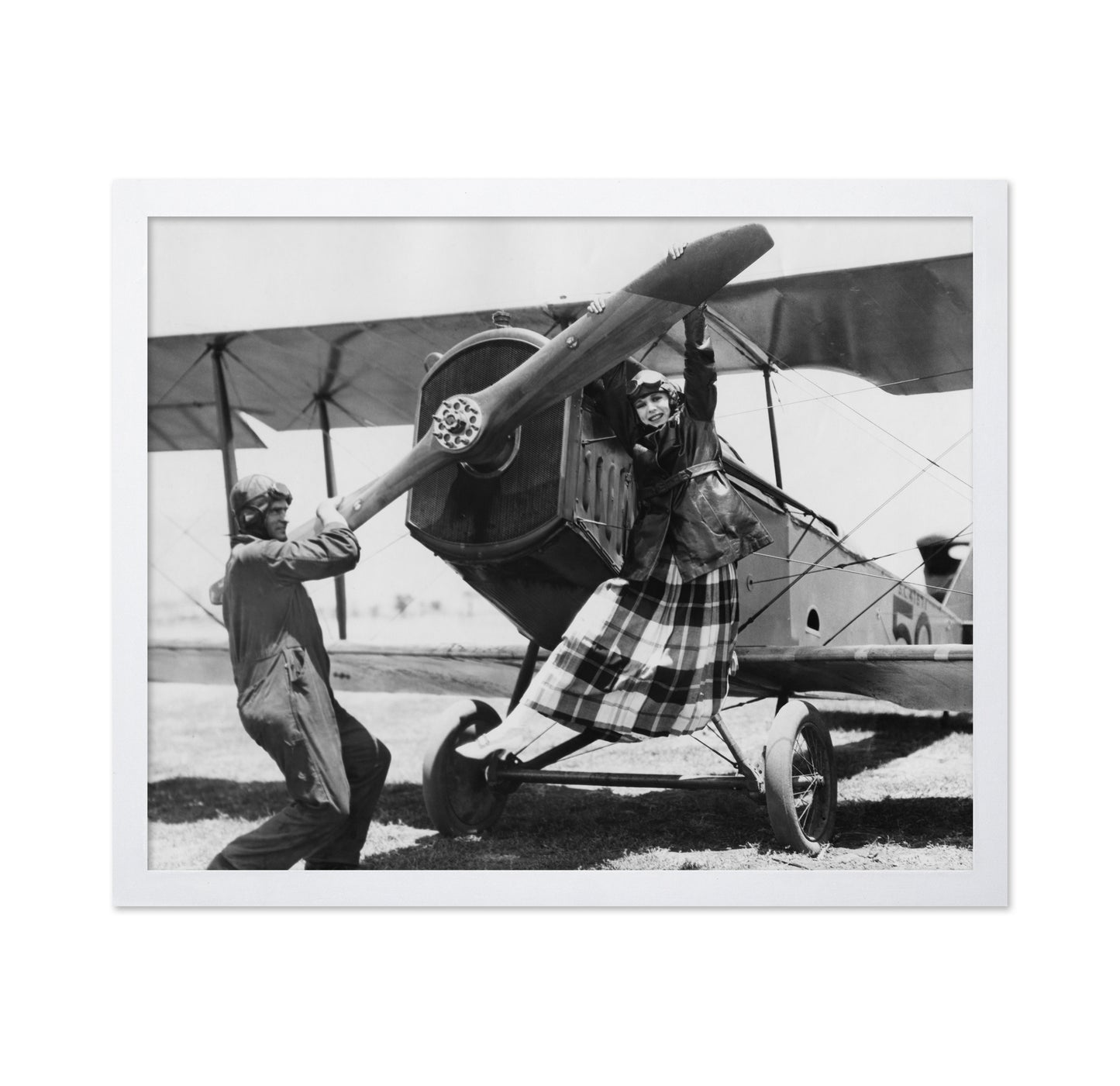 Biplane Glamour 1920s