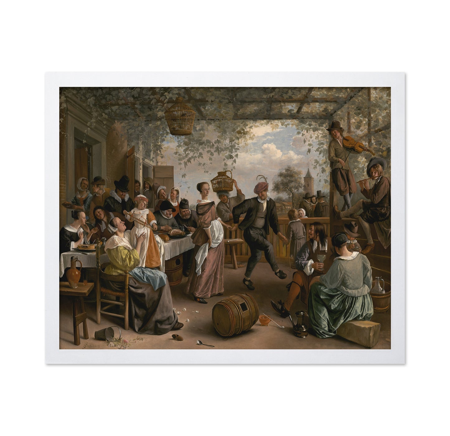 The Dancing Couple 1663