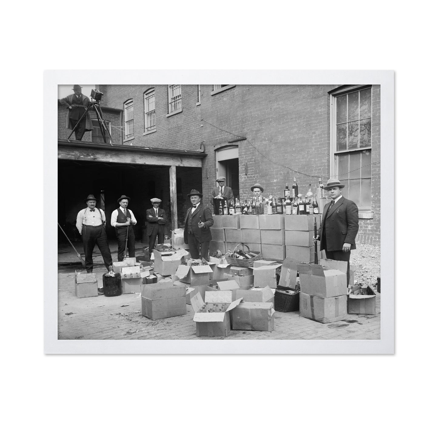 Prohibition Raid 1922