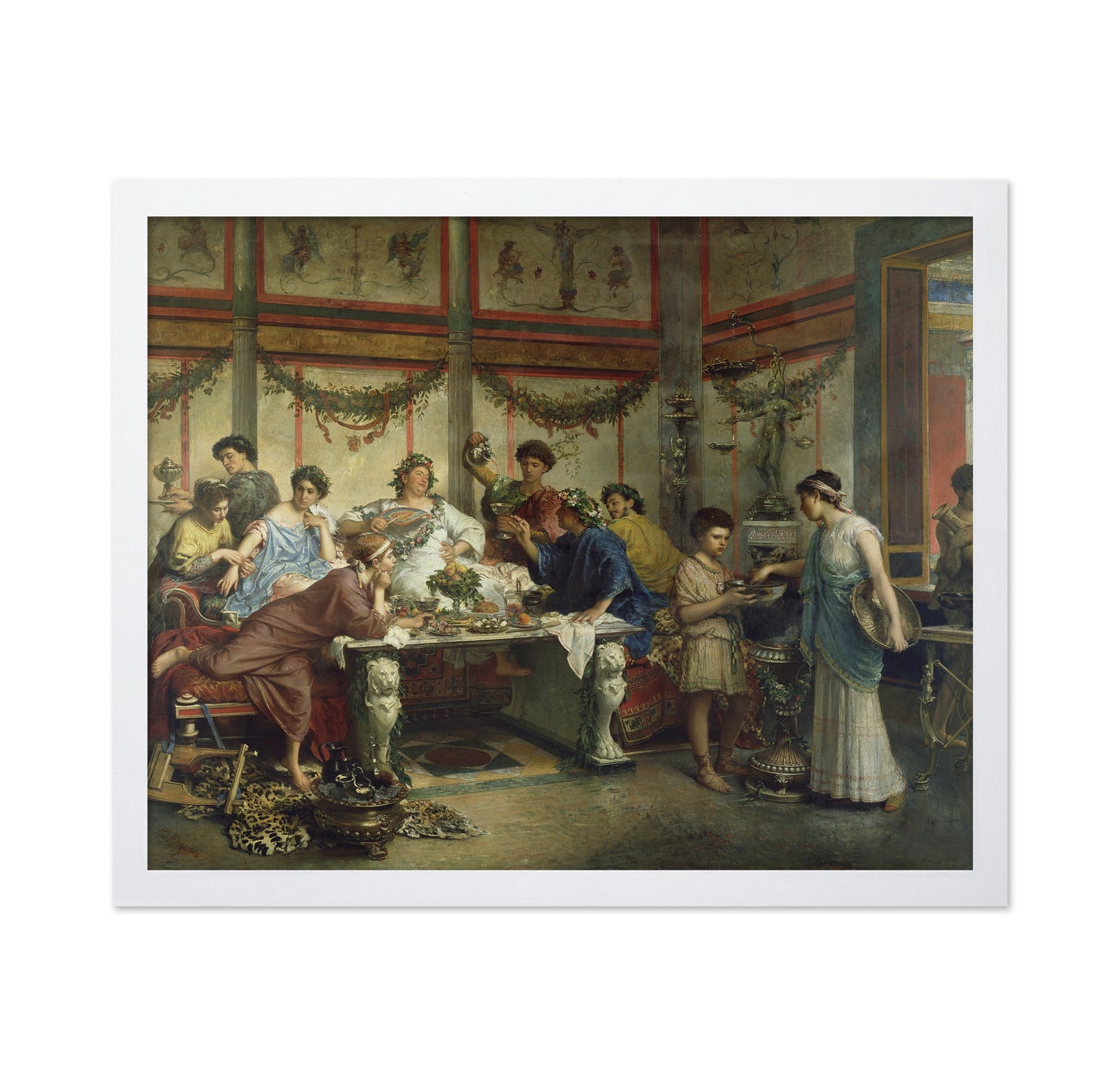 A Roman Feast 1885