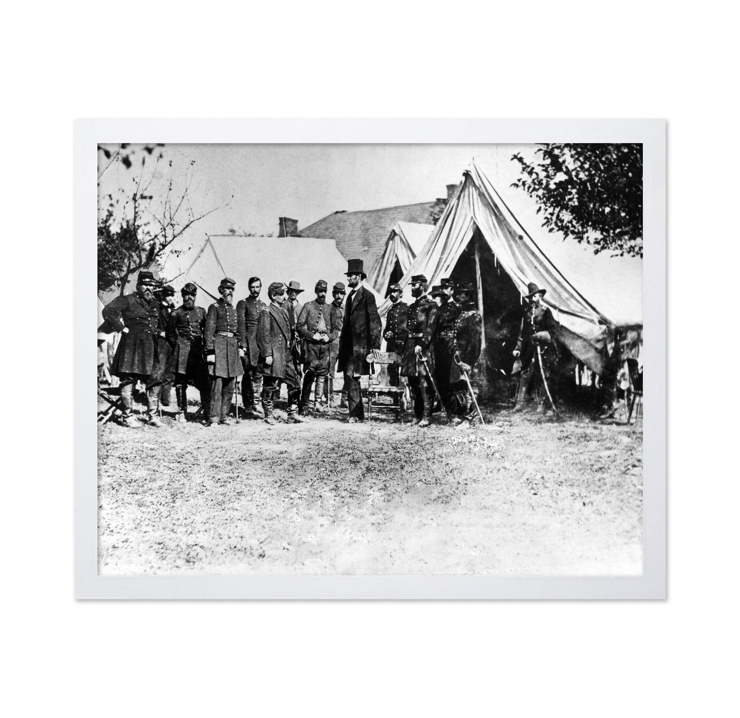 Lincoln At Antietam 1862