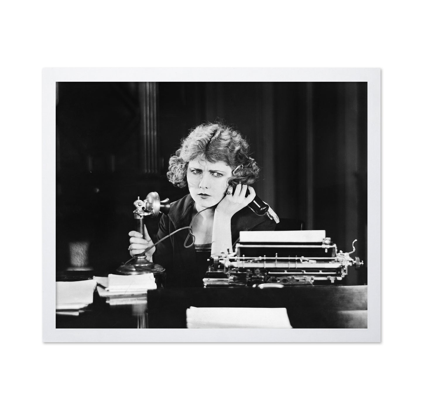 Woman On Telephone 1920s
