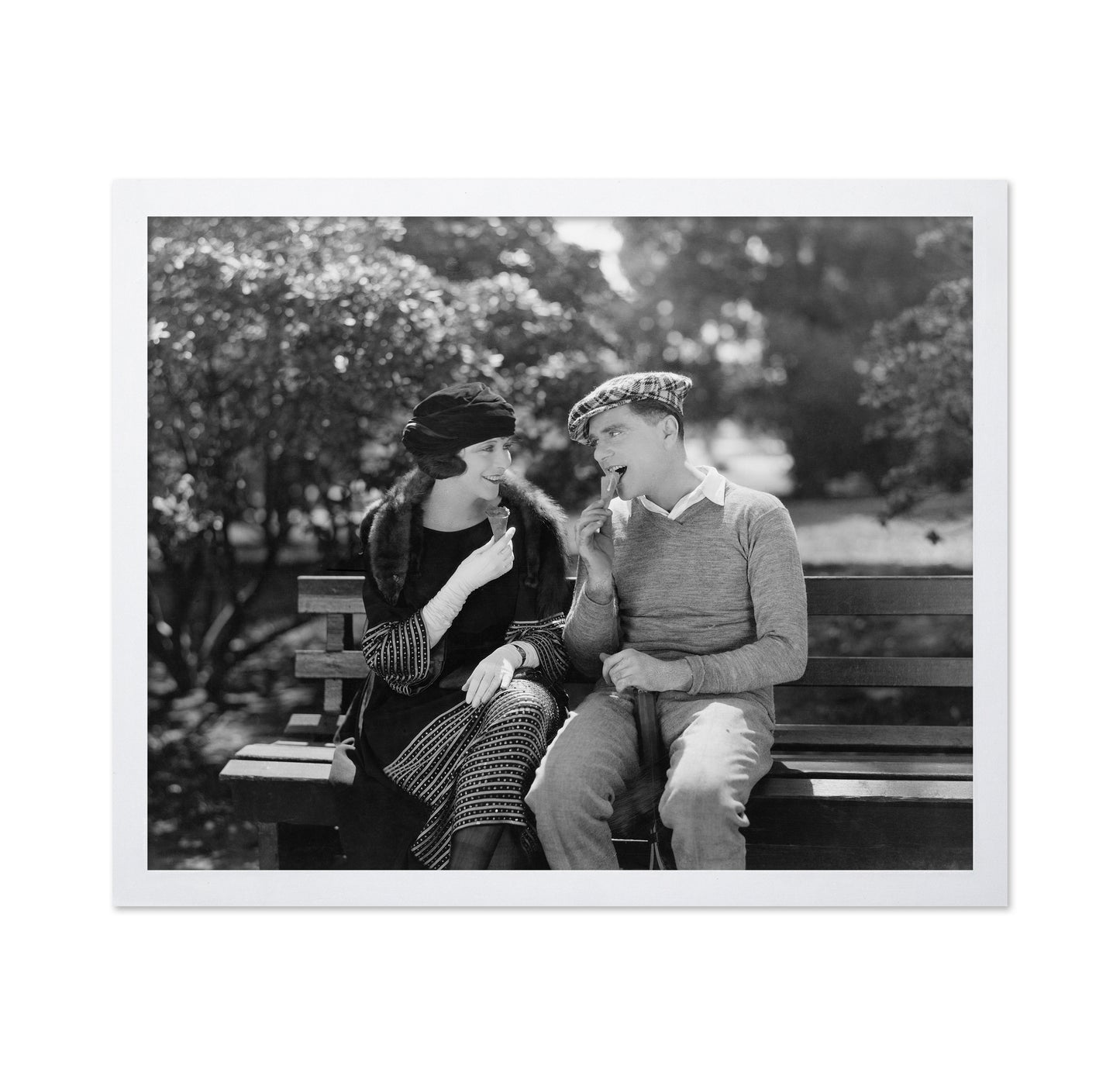 Ice Cream Couple 1920s