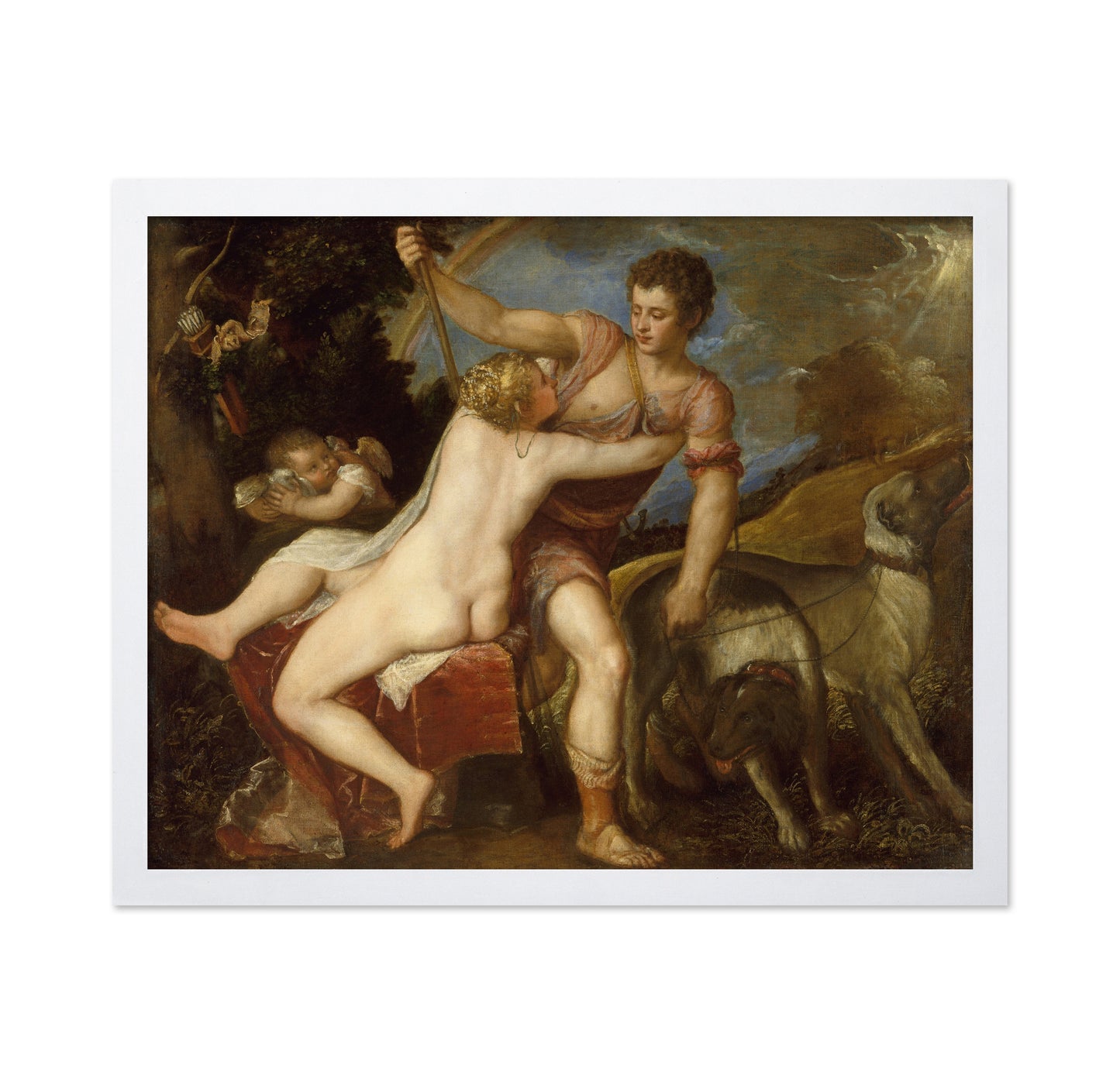 Venus And Adonis 1545
