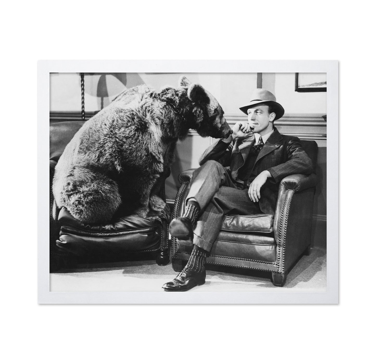 Man With Bear