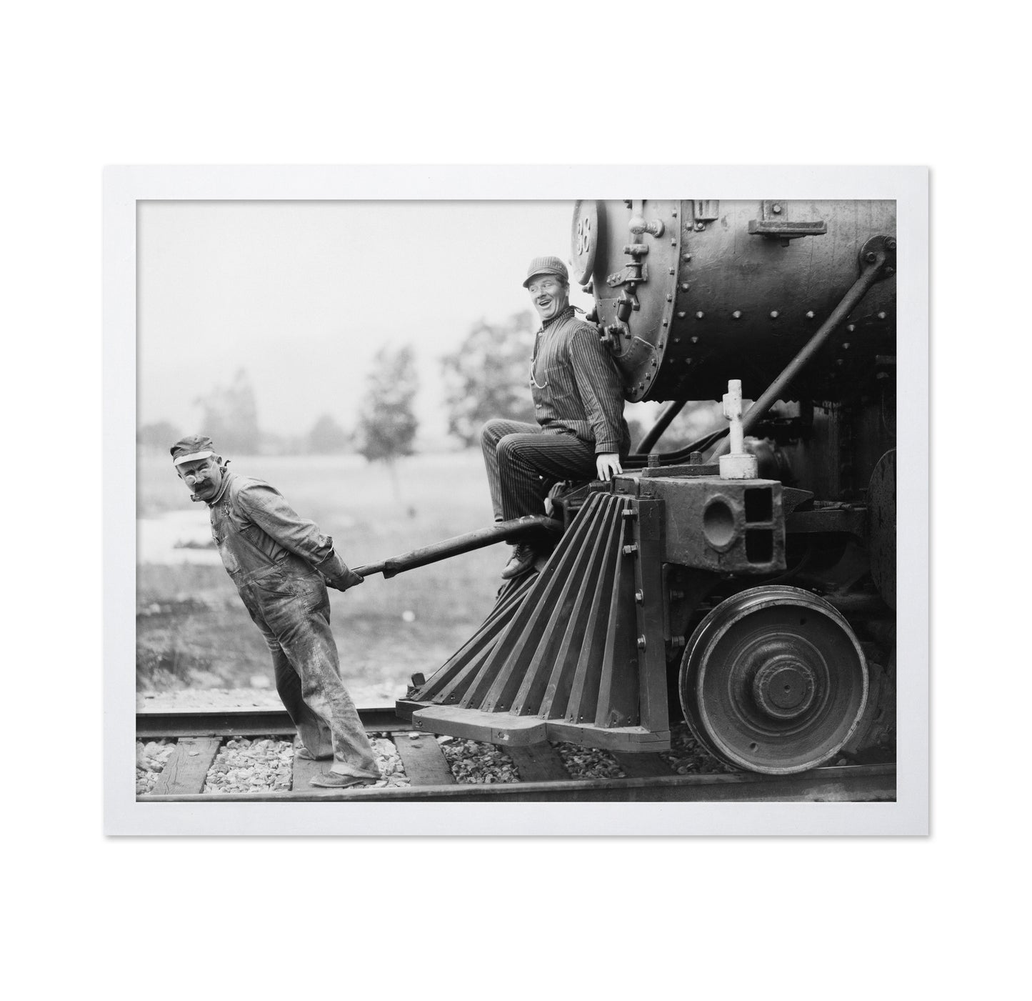 Train Engineers 1920s