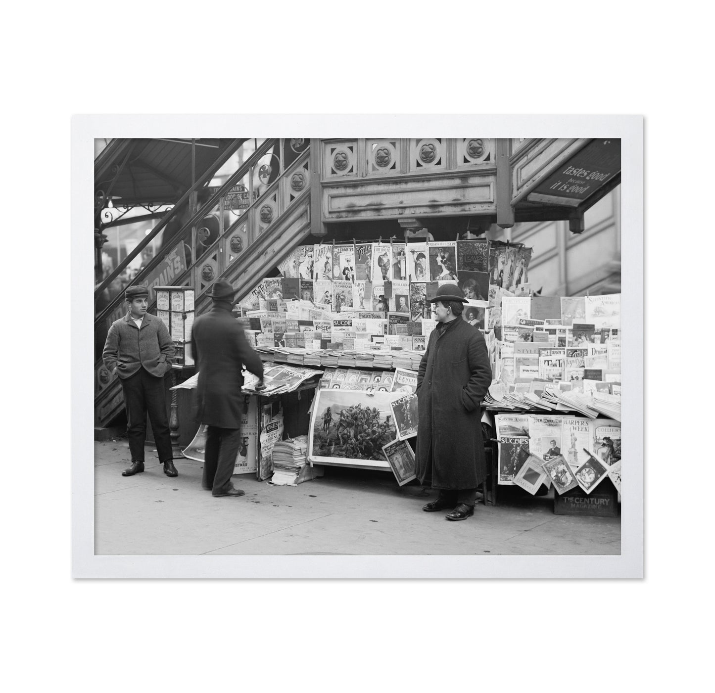 NYC Newsstand 1903