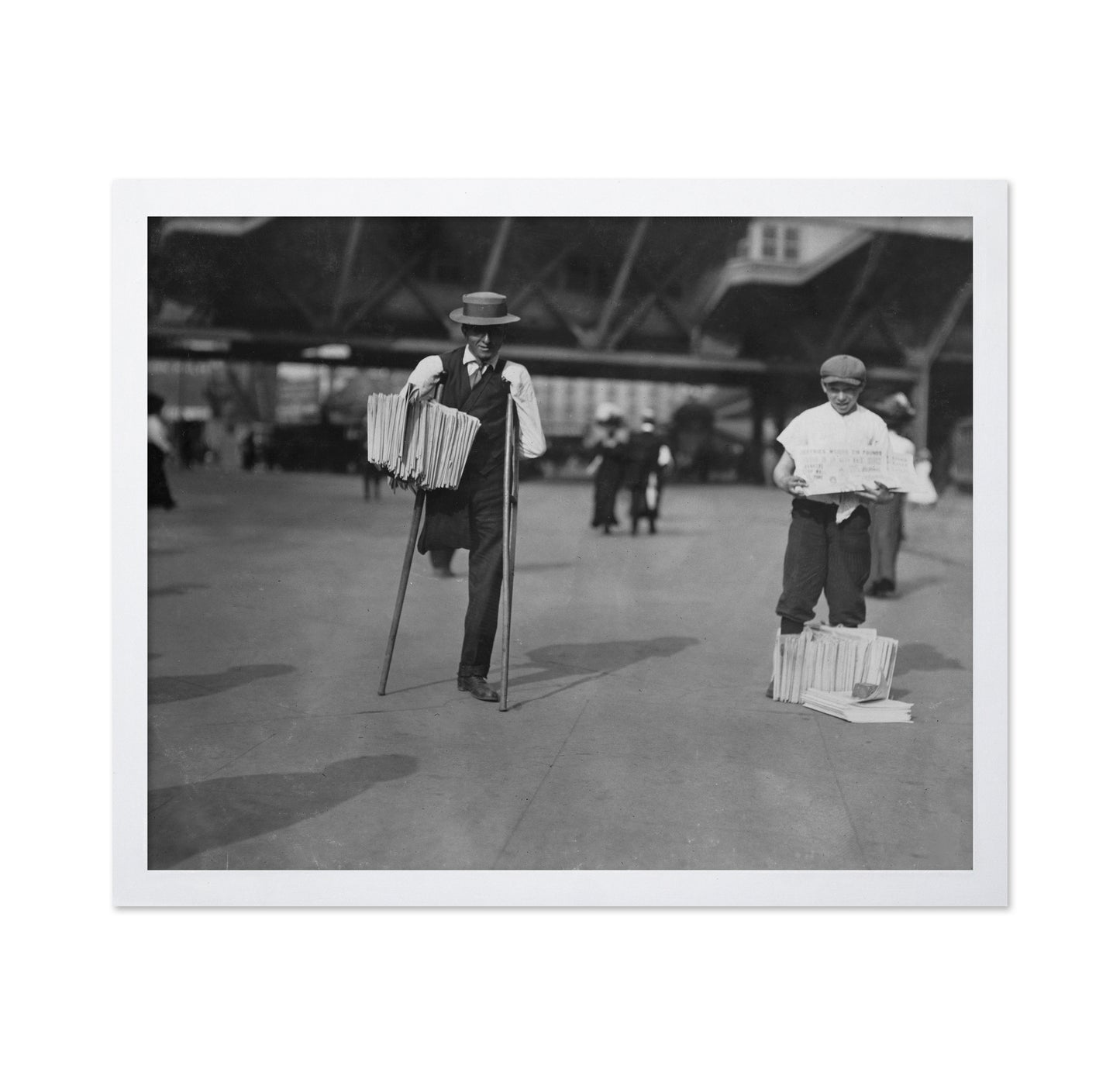 NYC News Seller 1910