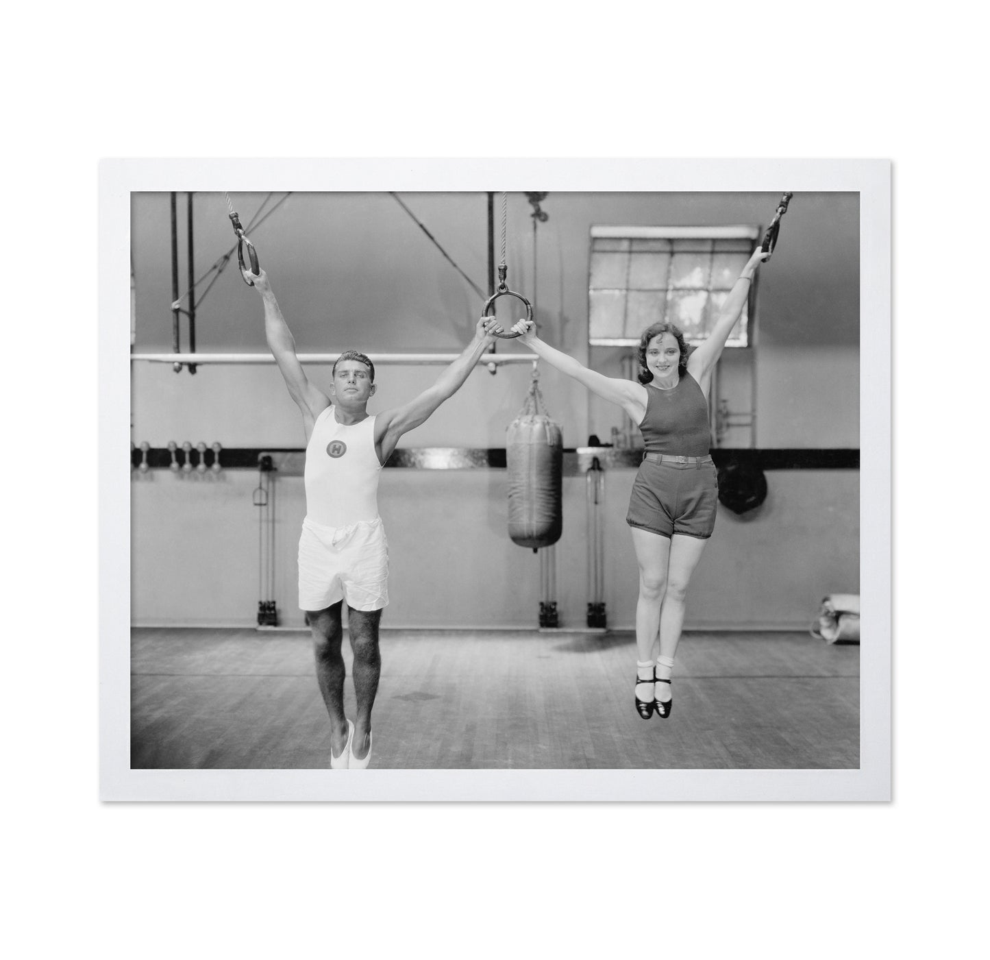 Gymnastics Scene 1930s
