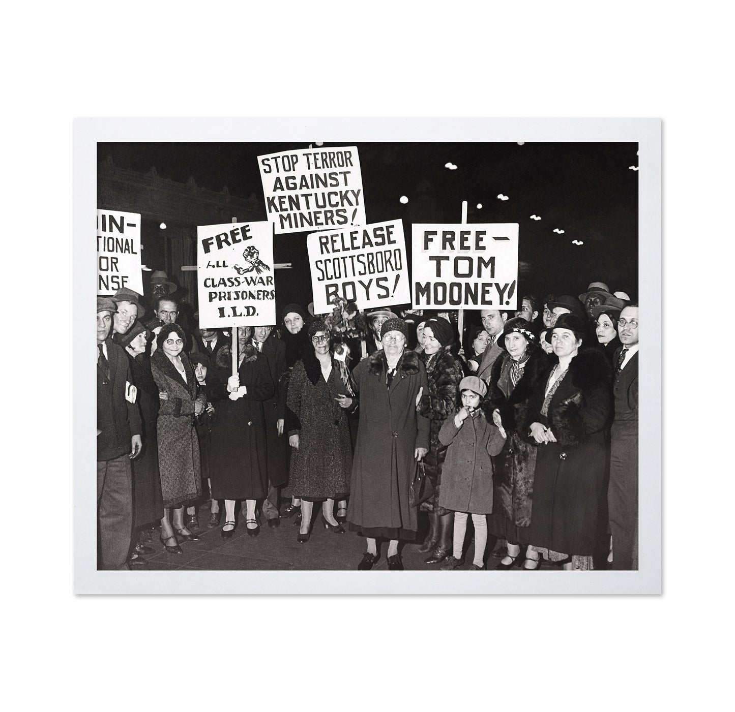 Labor Defense Protest 1932