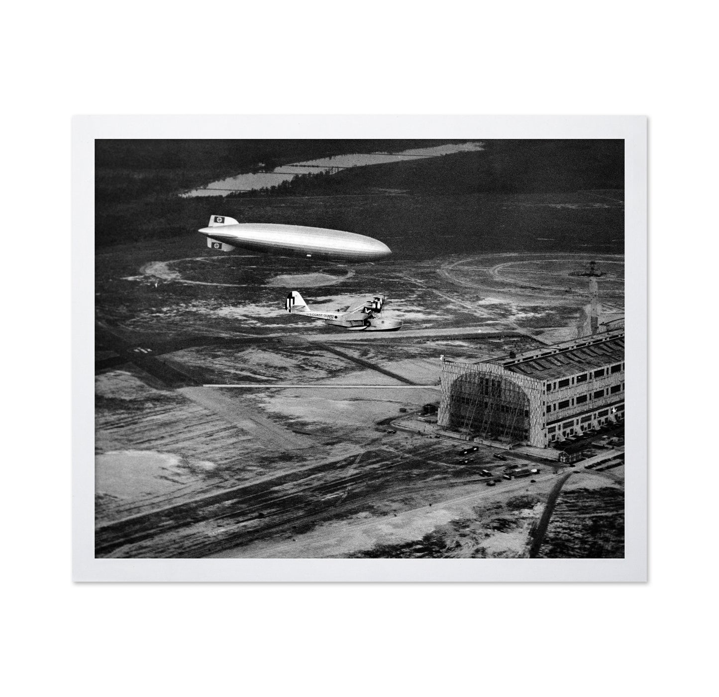 Hindenburg Arrival 1937