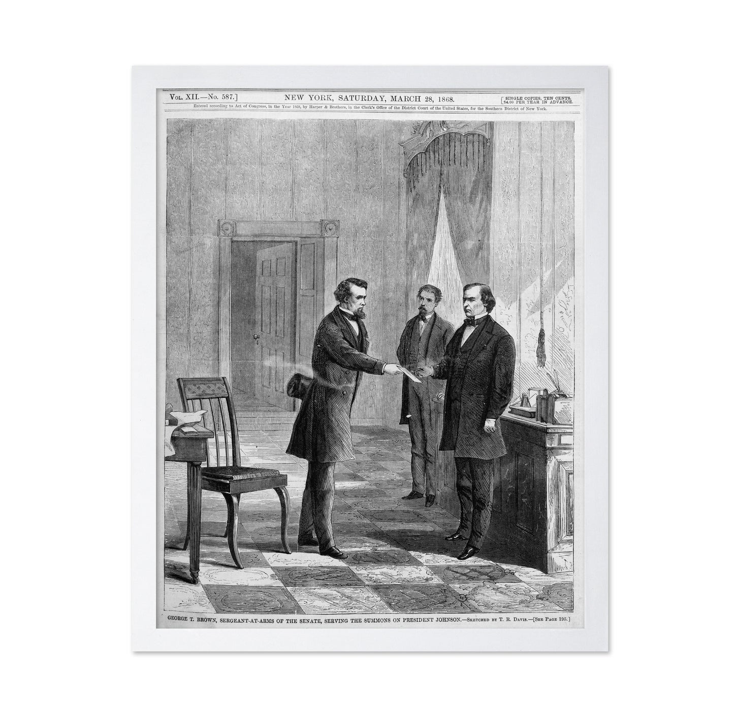 Andrew Johnson 1868