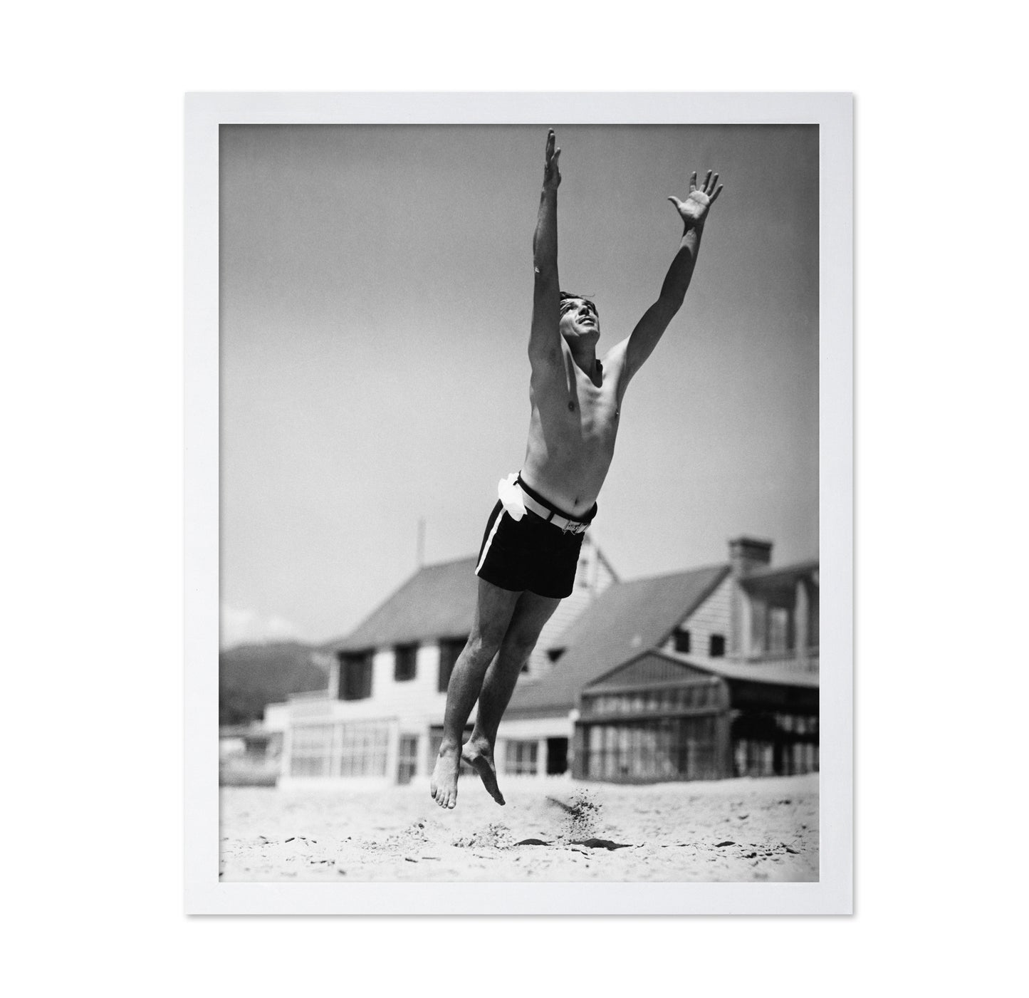 Jumping Man Midair 1930