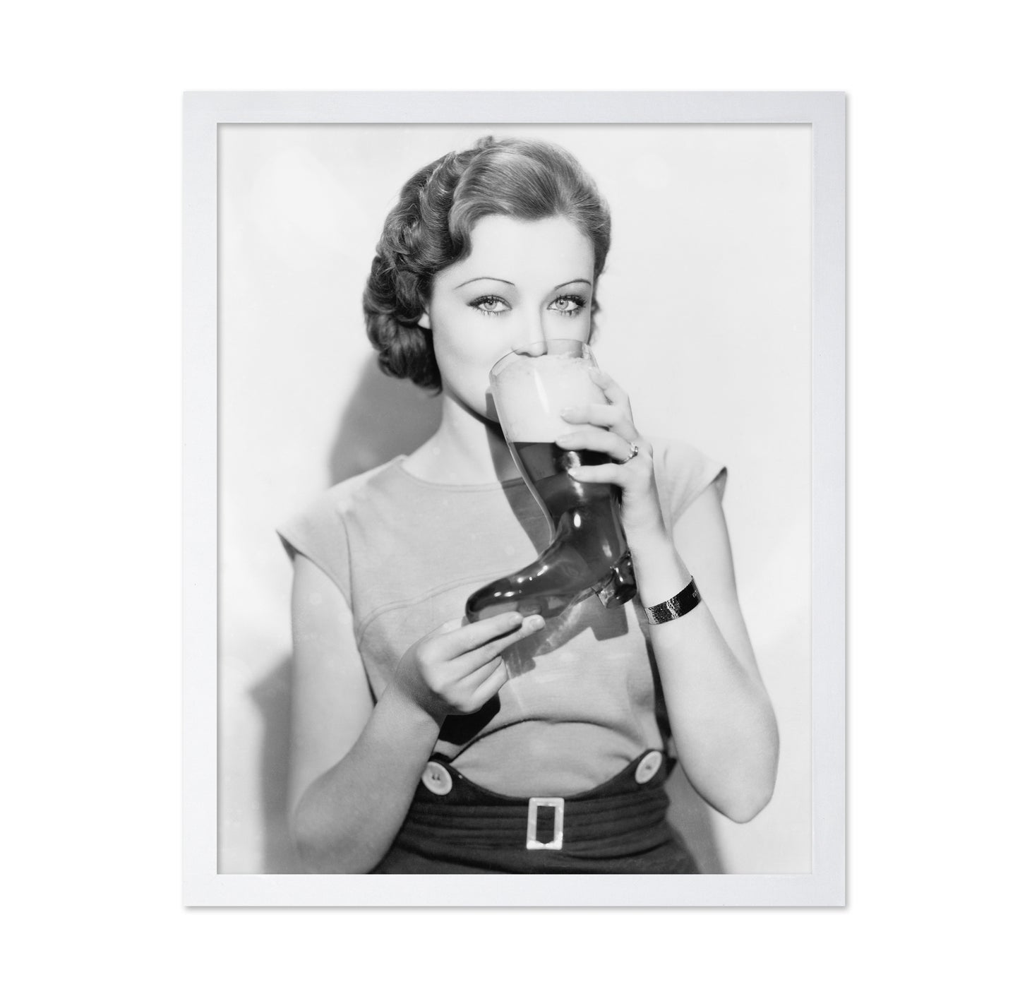 Boot Glass Drink 1930s
