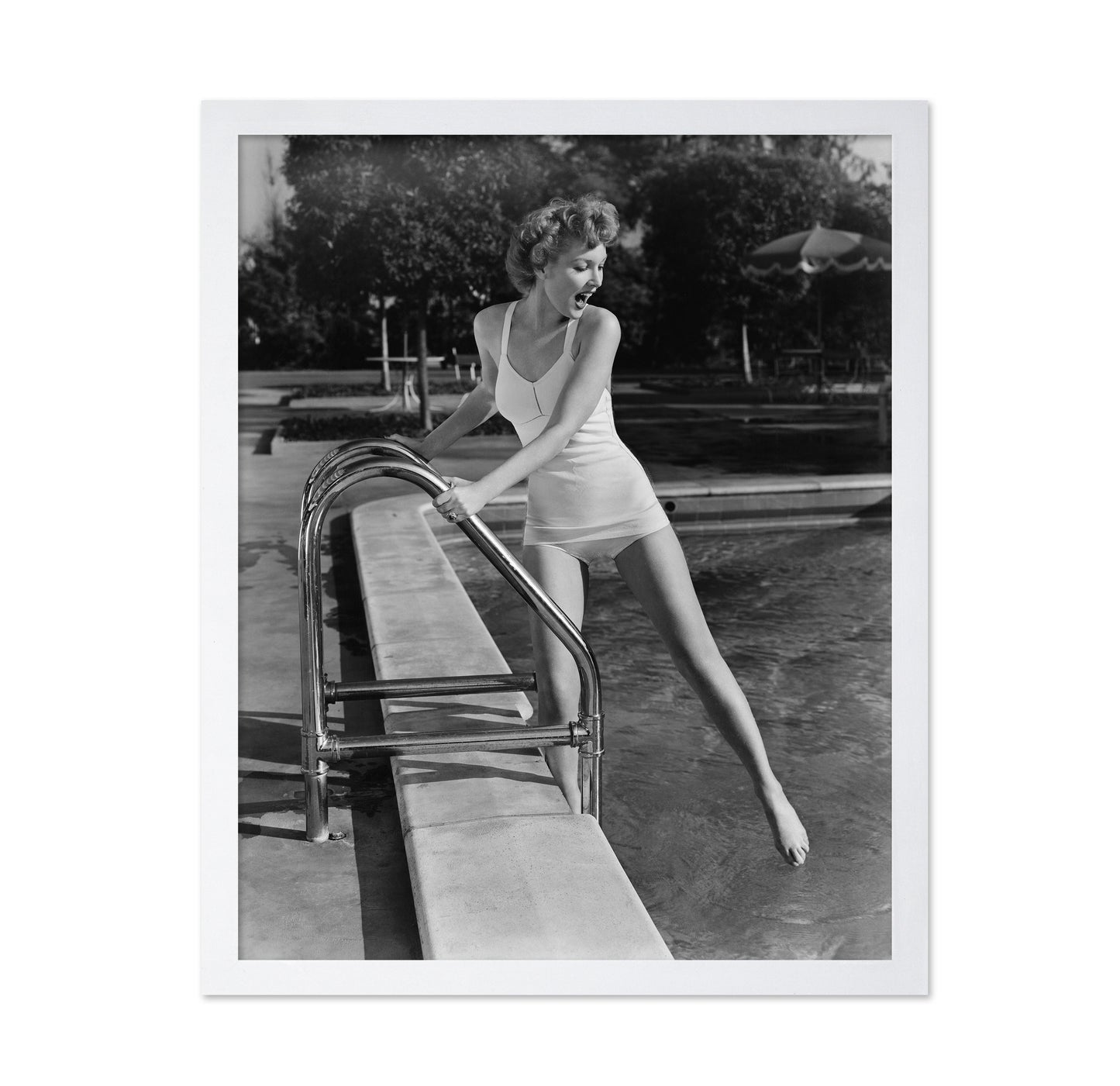 Poolside Toe Dip 1935