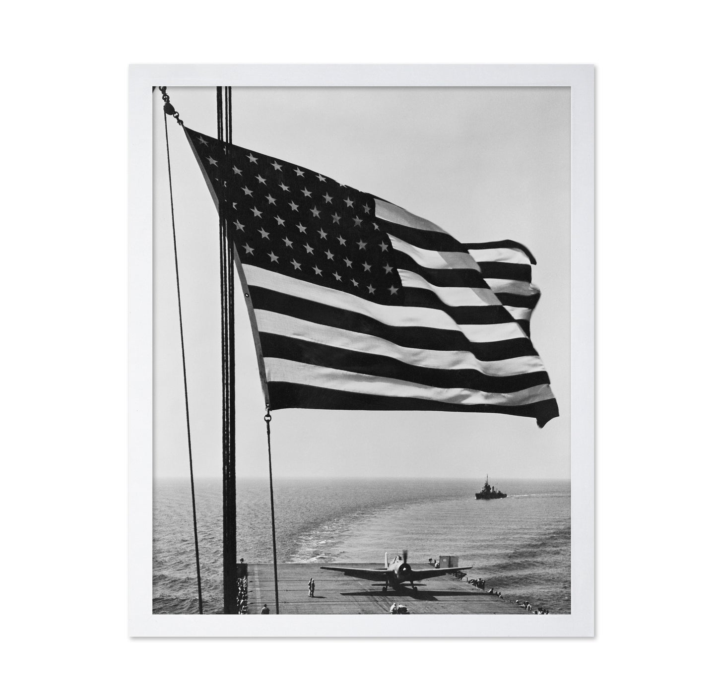 USS Santee Flag 1942