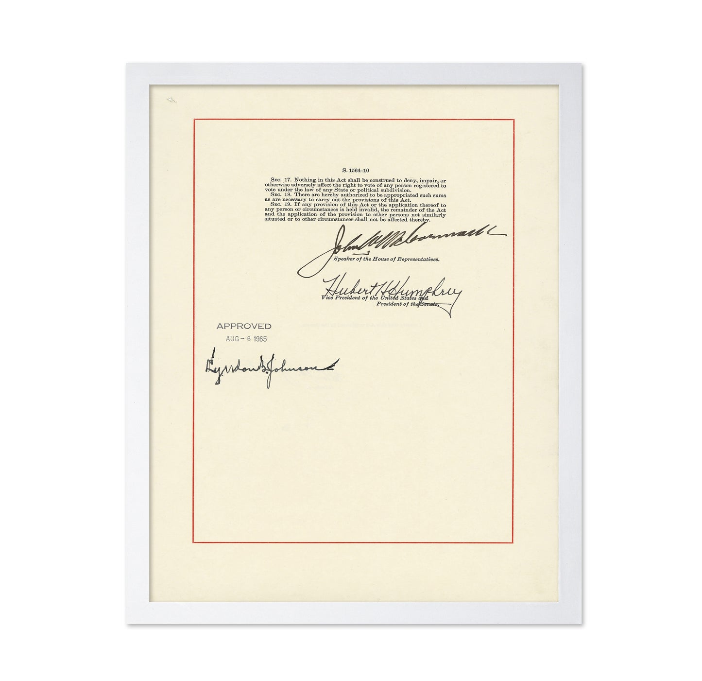 Voting Rights Act 1965