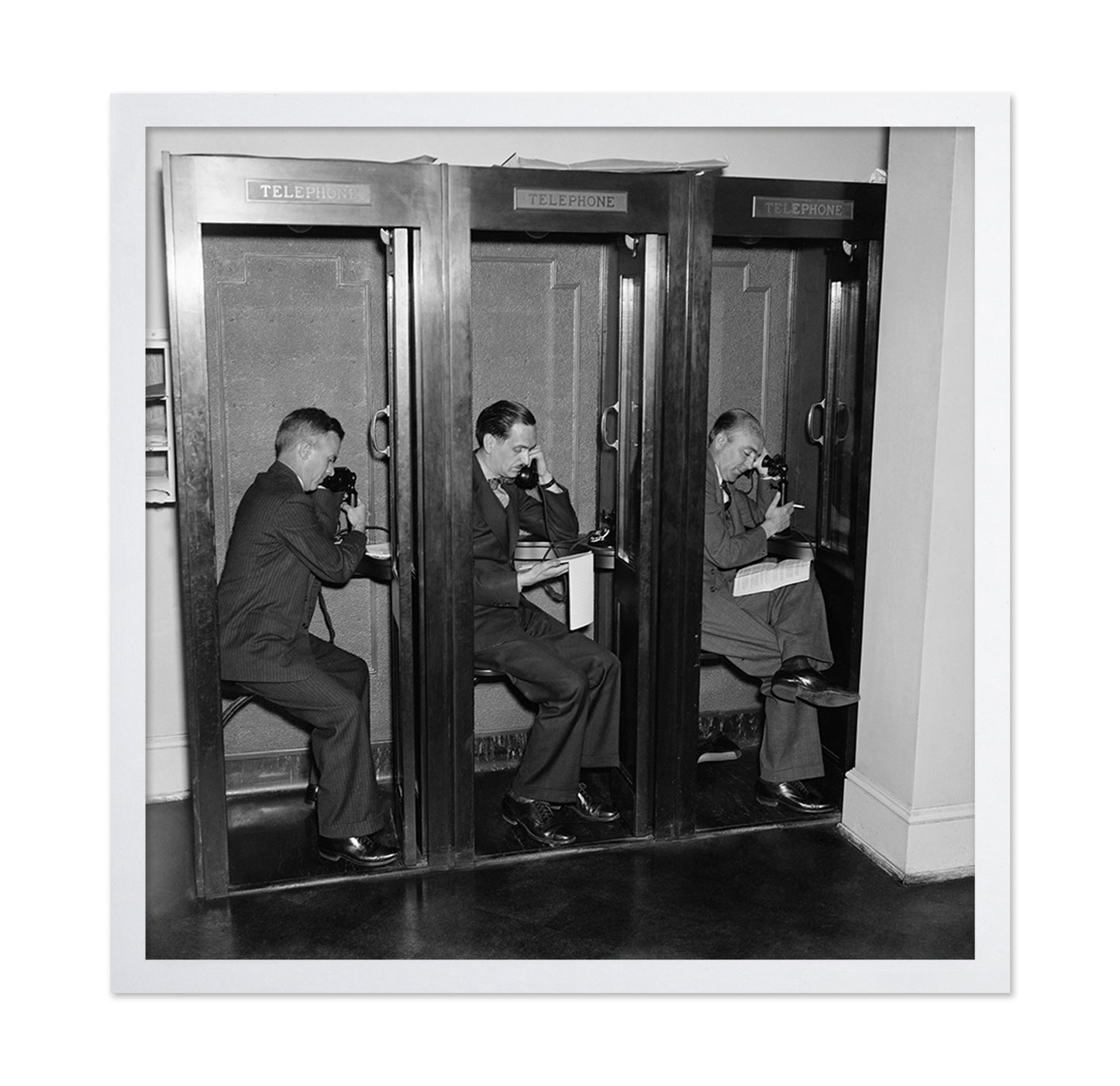 Reporters Booths 1937
