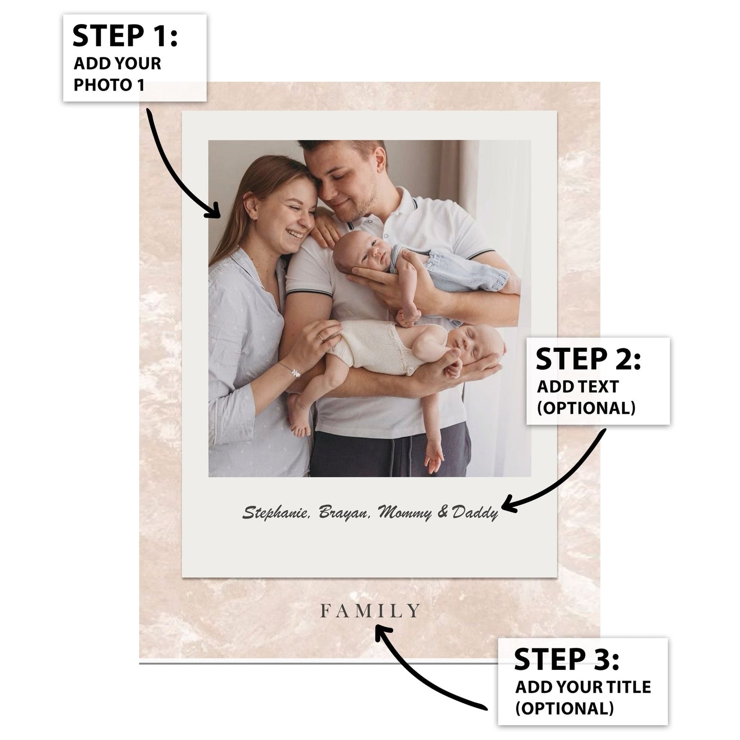 Customized Family Snapshot