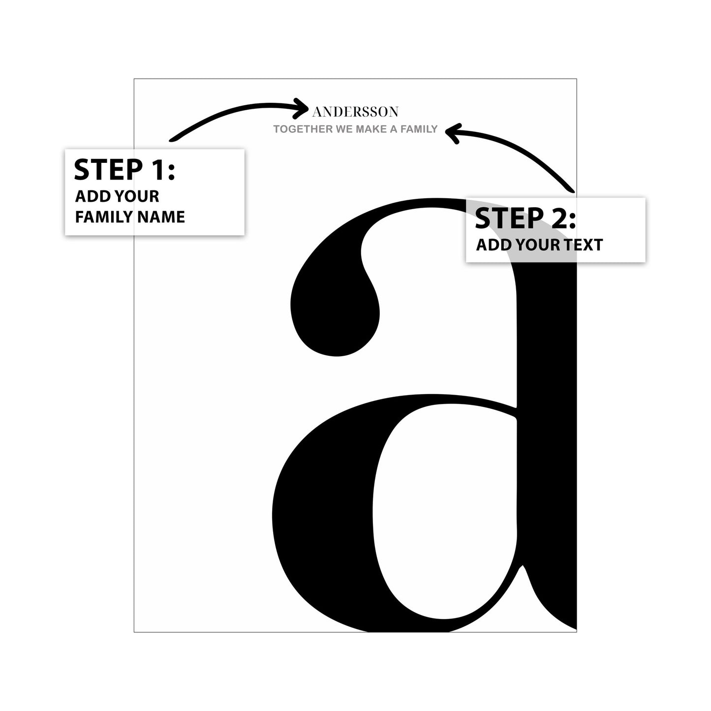 Letter A - Name