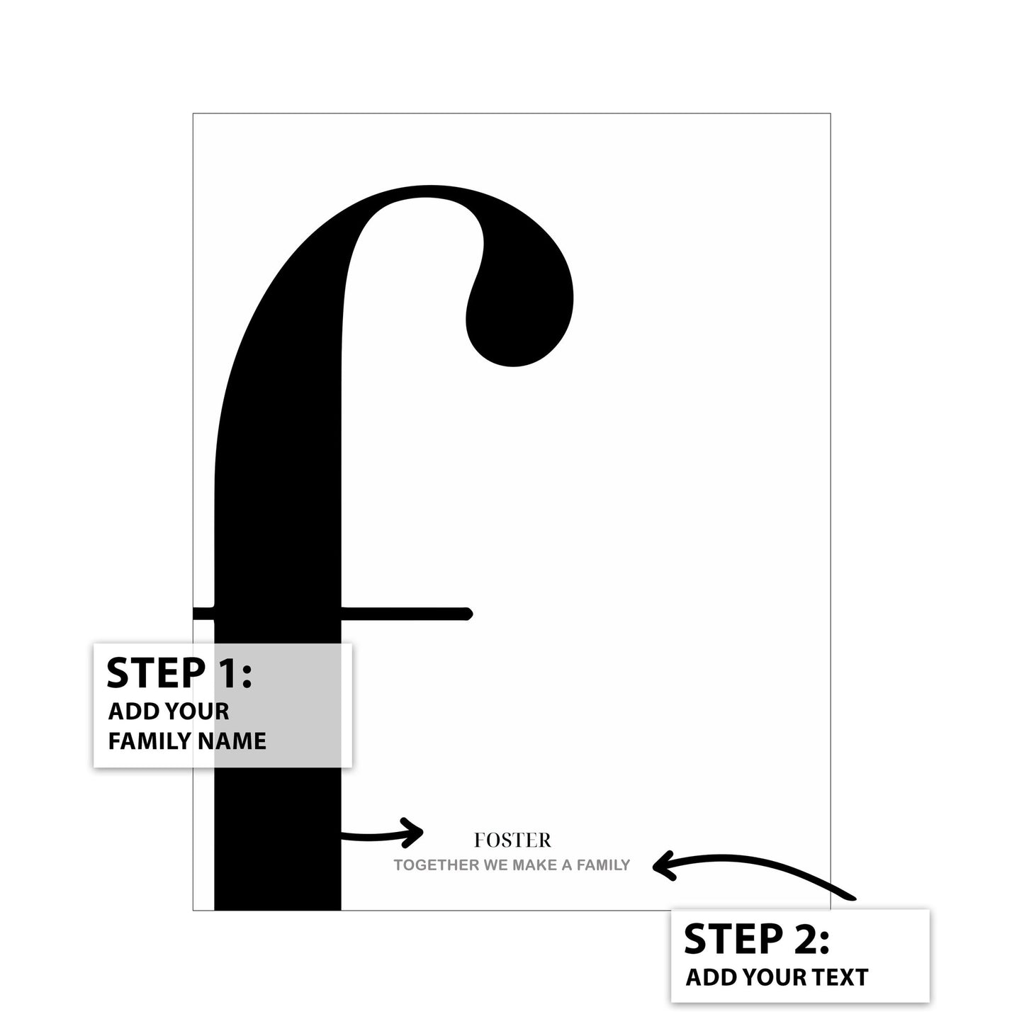Letter F - Name