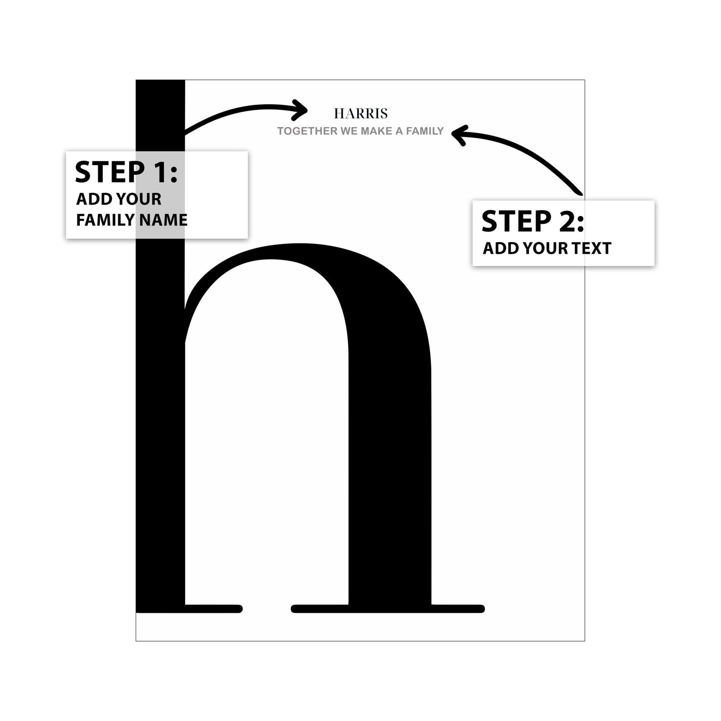Letter H - Name
