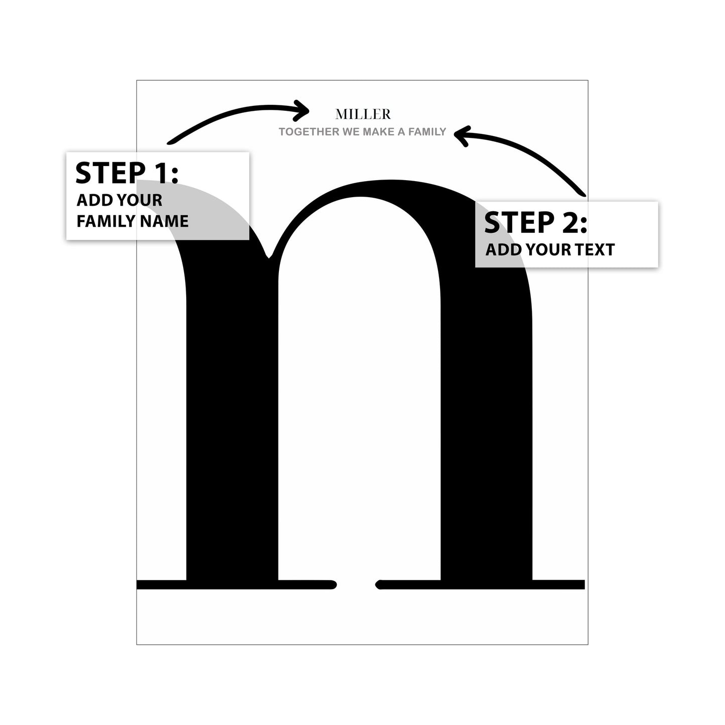 Letter M - Name