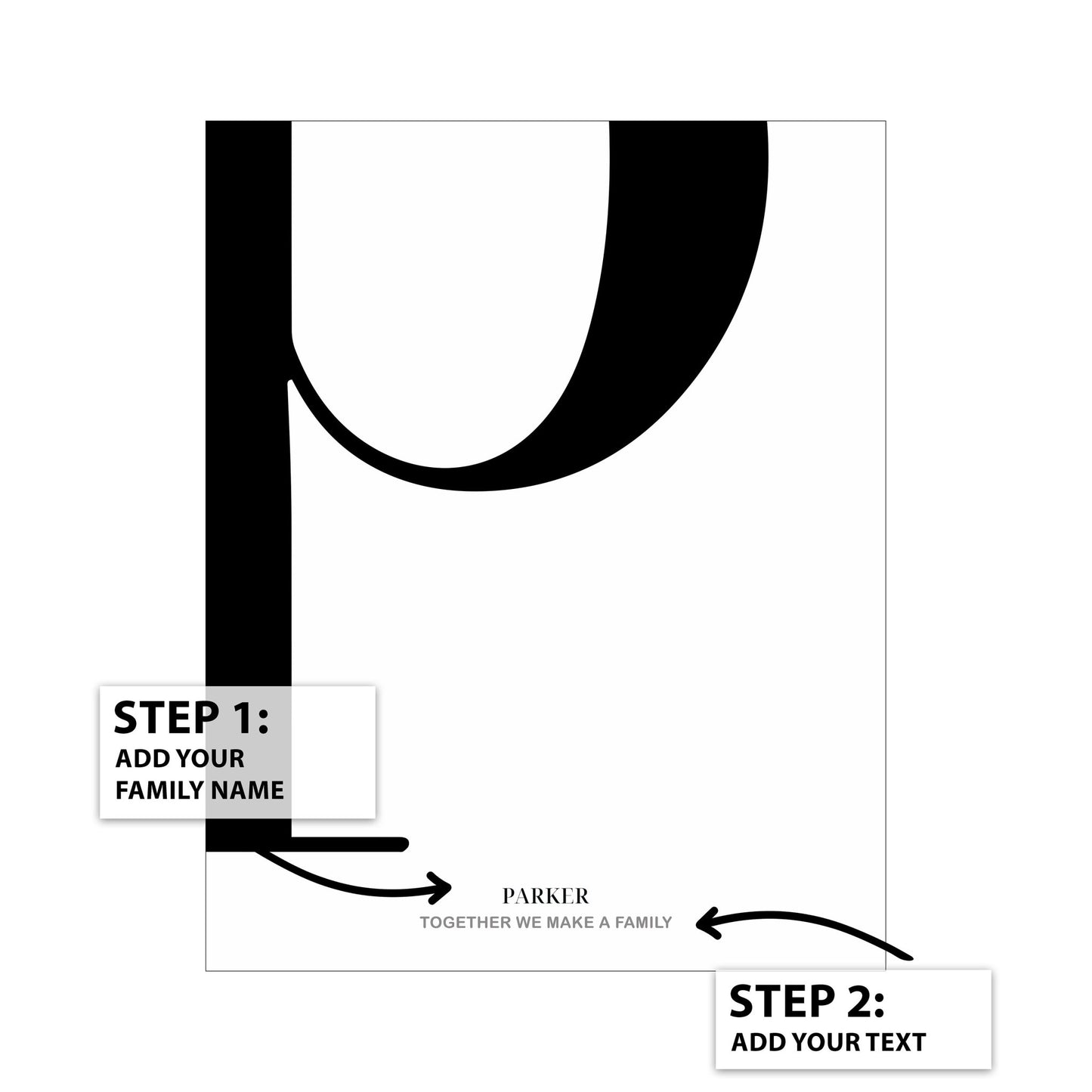 Letter P - Name