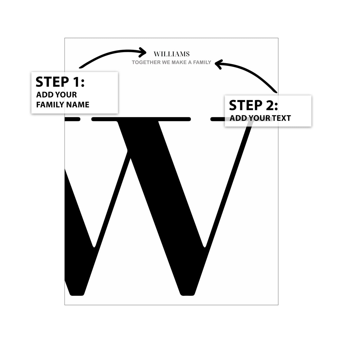 Letter W - Name