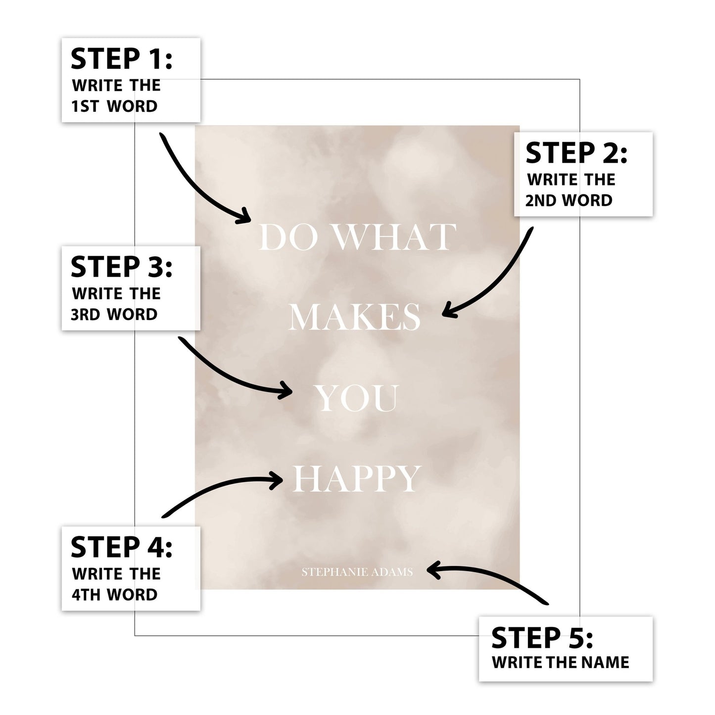Do What Makes You Happy Personal