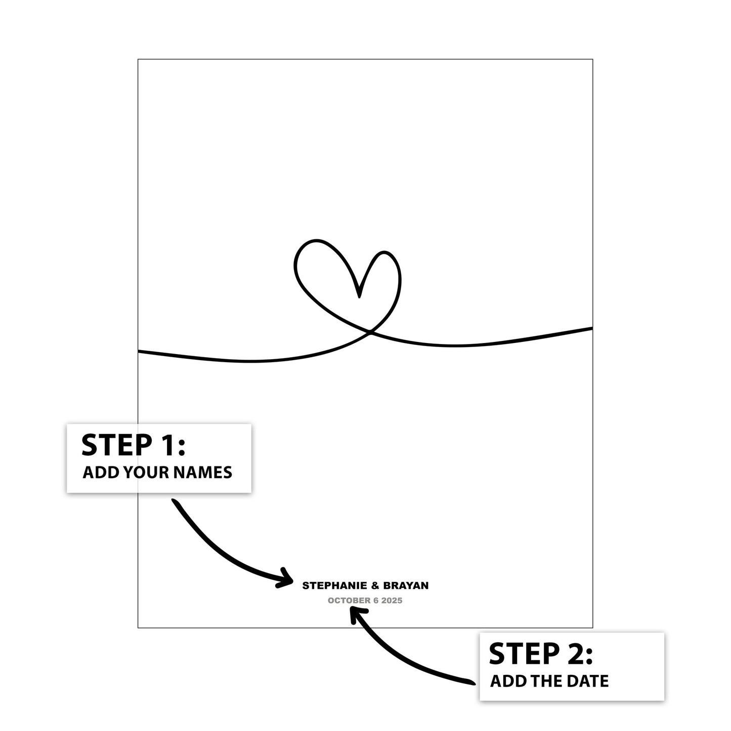 Line Heart Personal