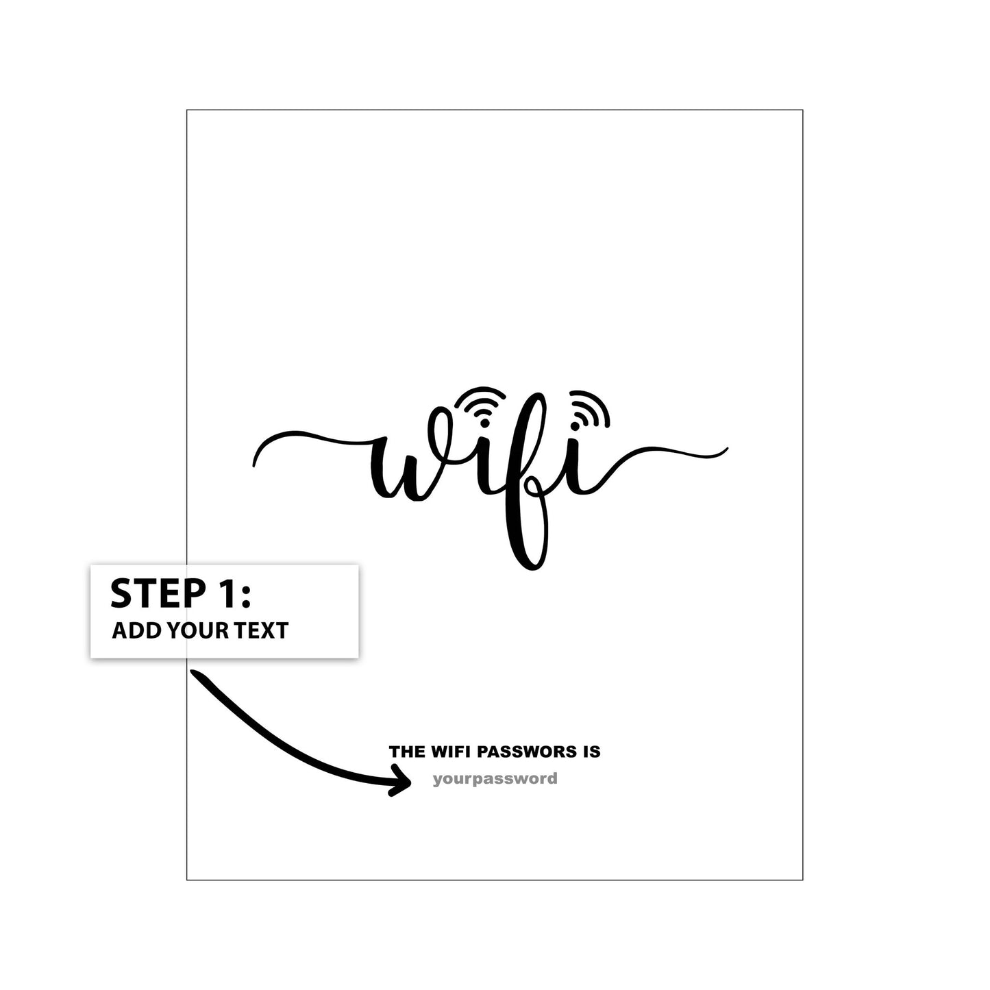 Wifi Password