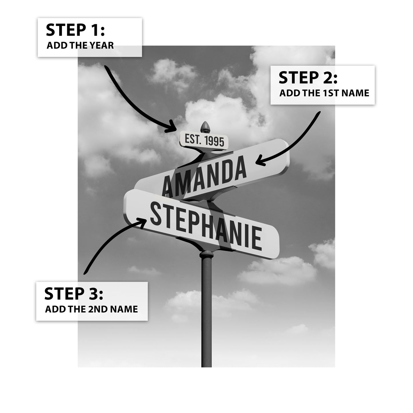 Street Sign Name Intersection