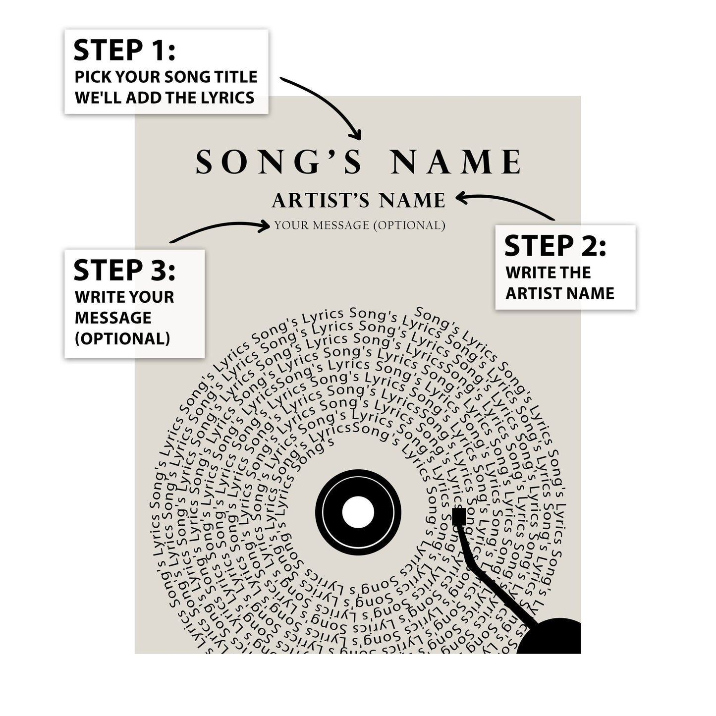 Lyric Vinyl No4