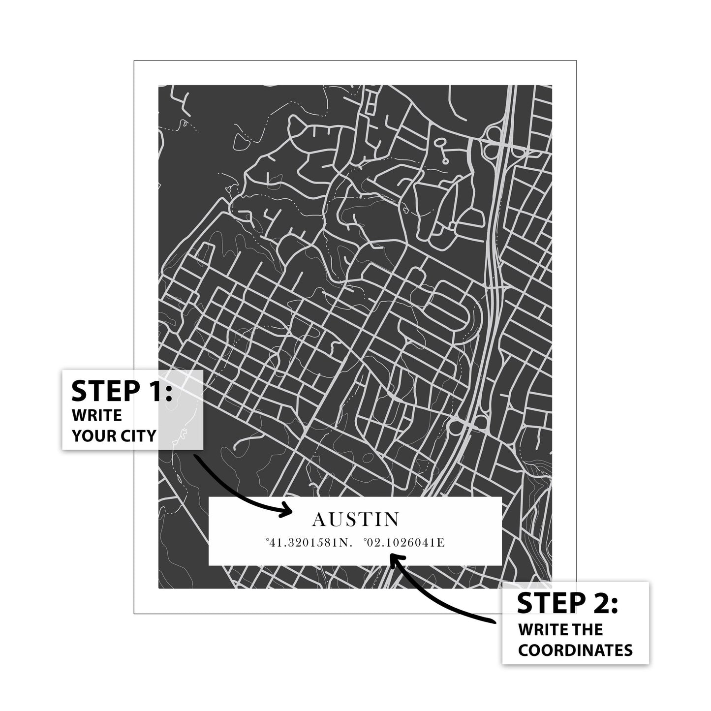 City Map Coordinates No2
