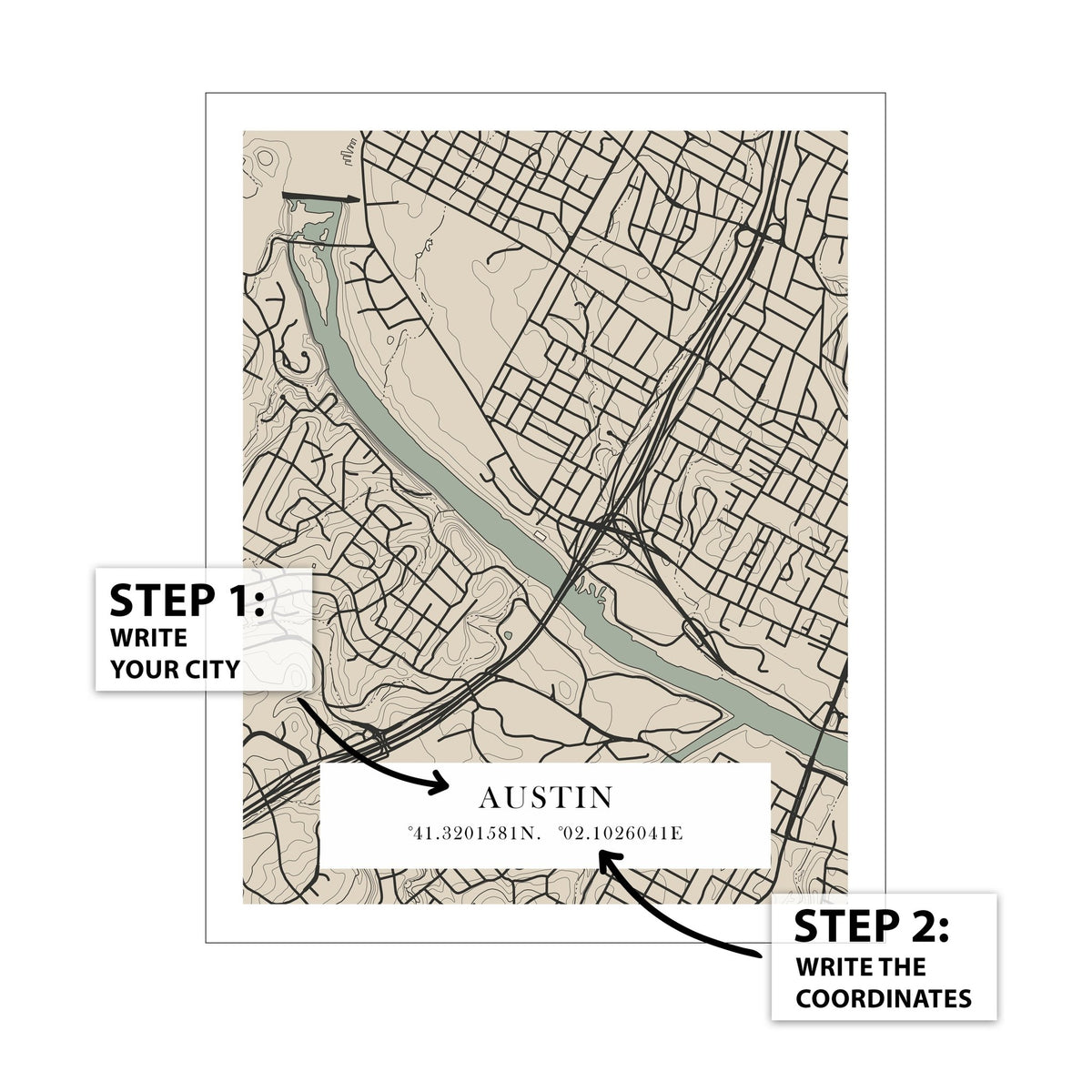 City Map Coordinates No3