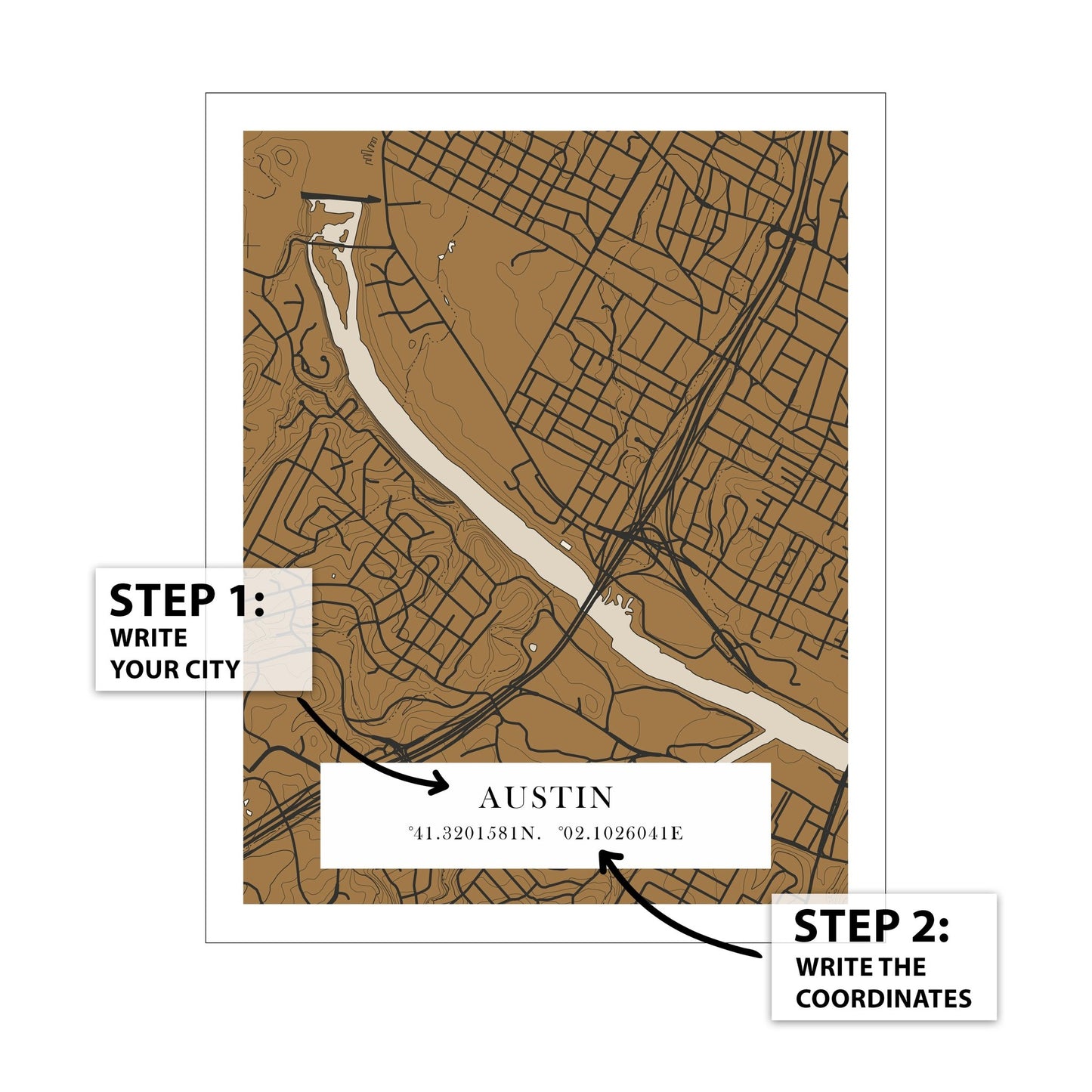 City Map Coordinates No4