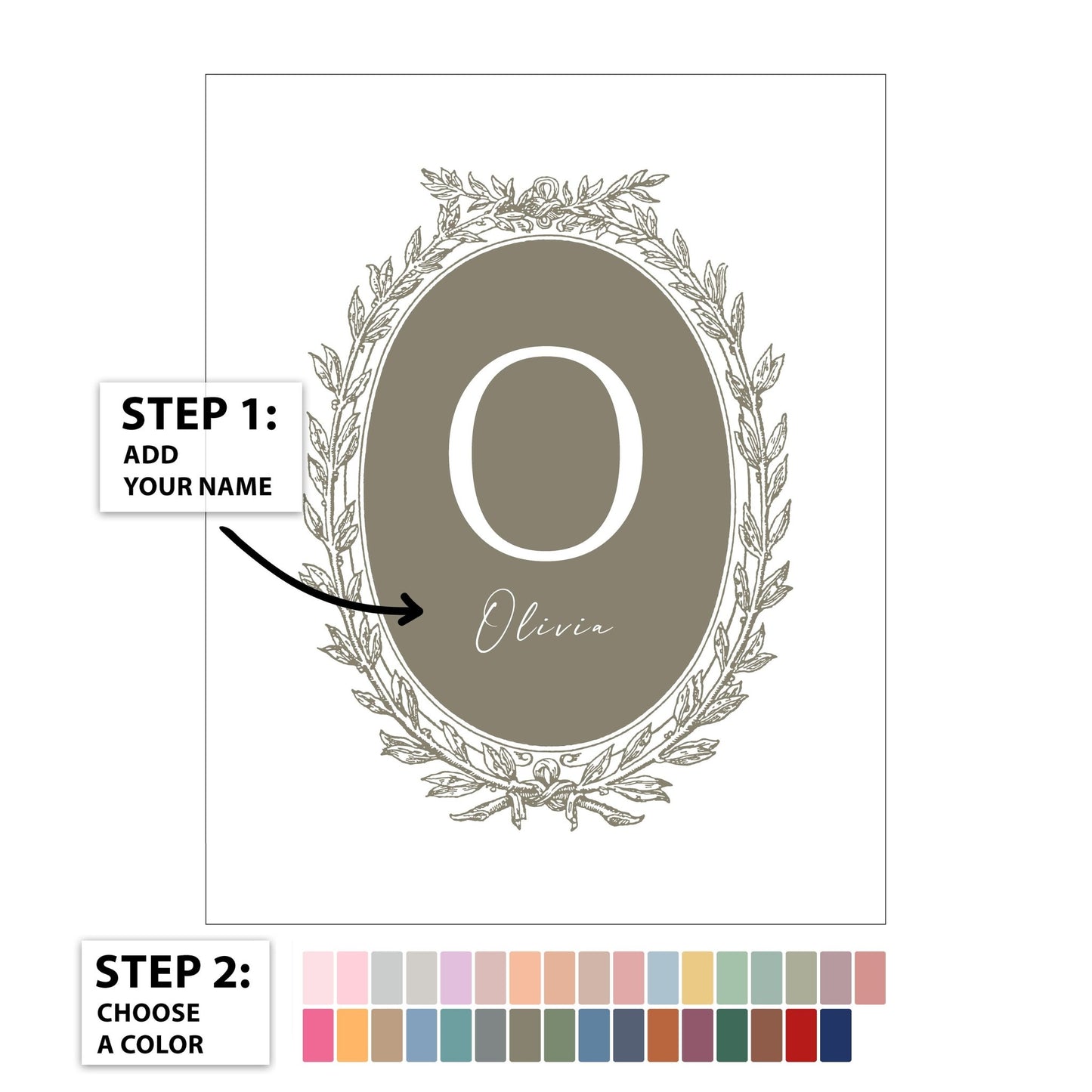 Kids Letter O Personal