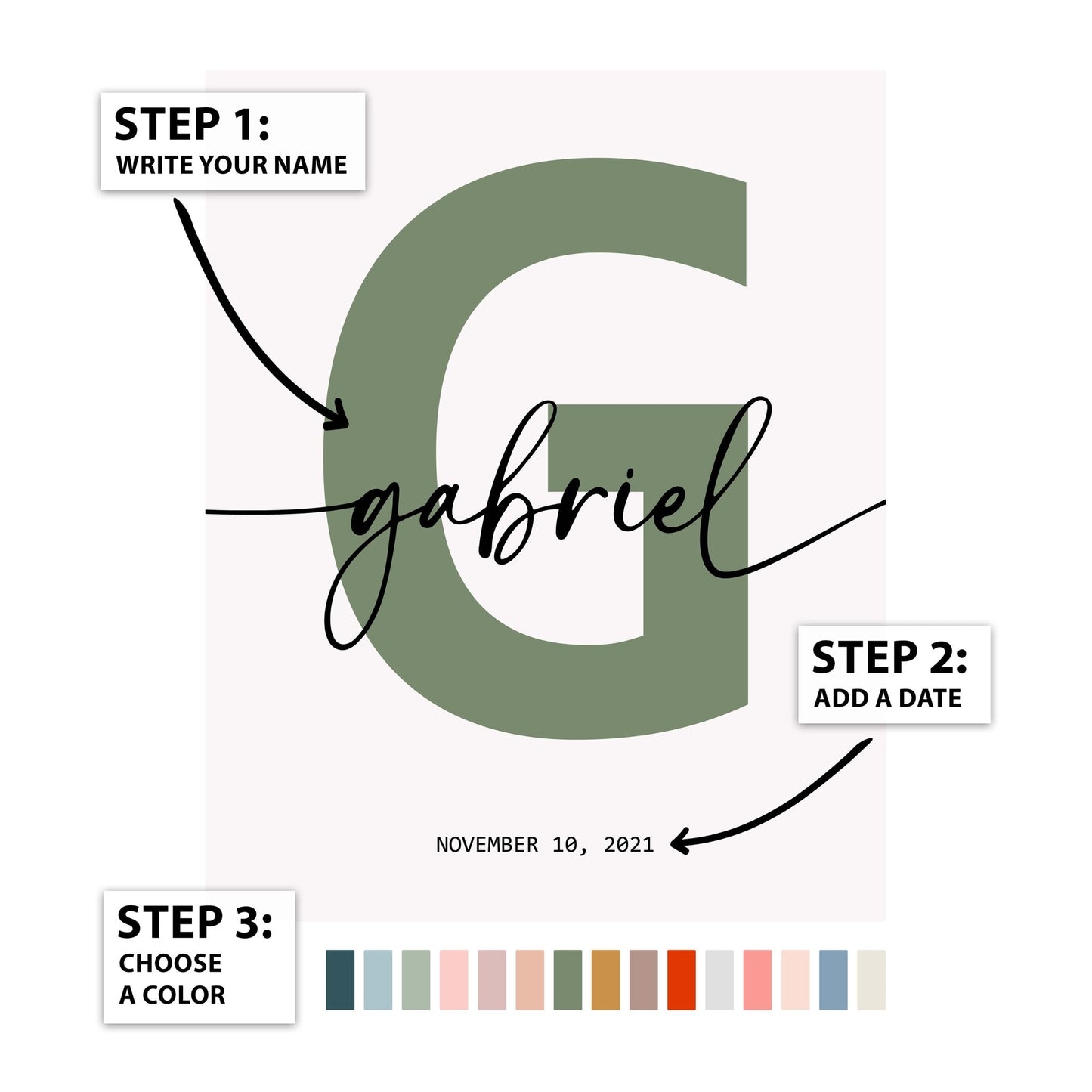 Alphabet G Name