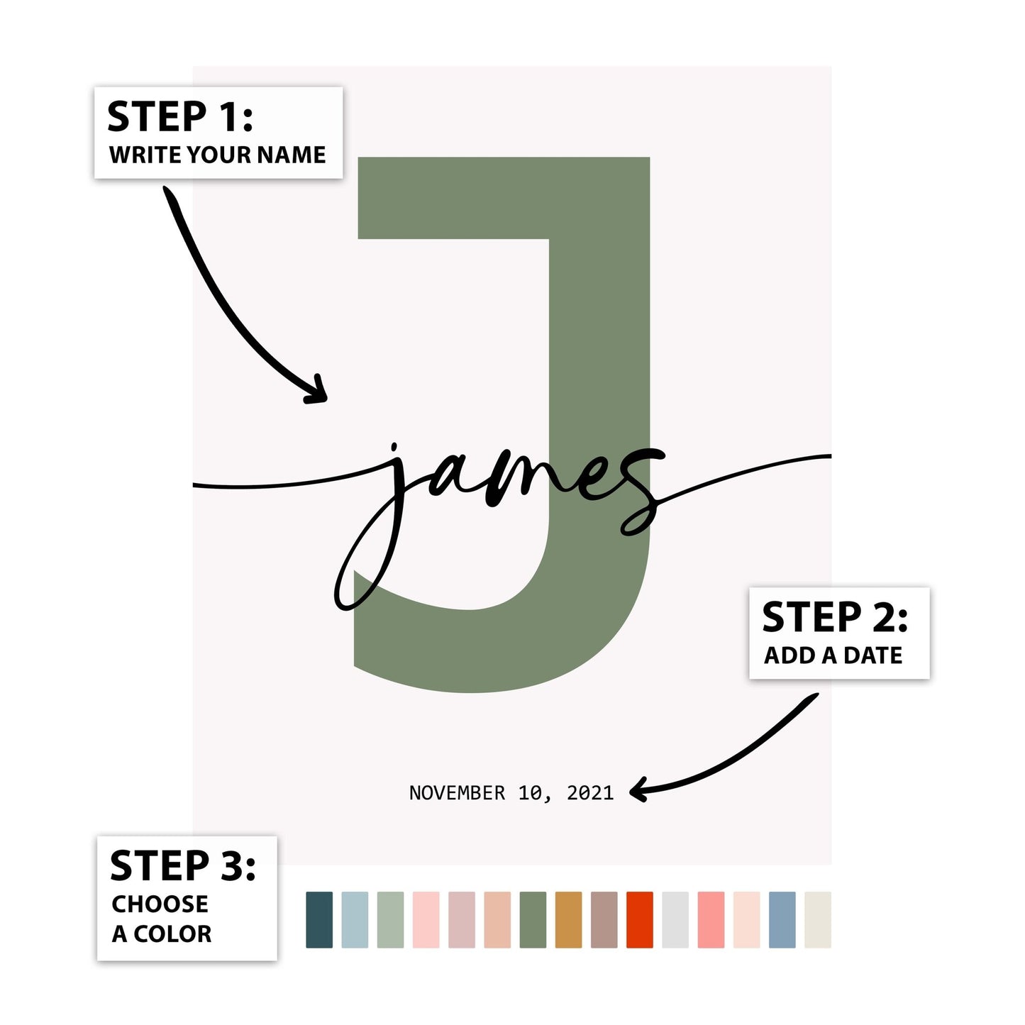 Alphabet J Name