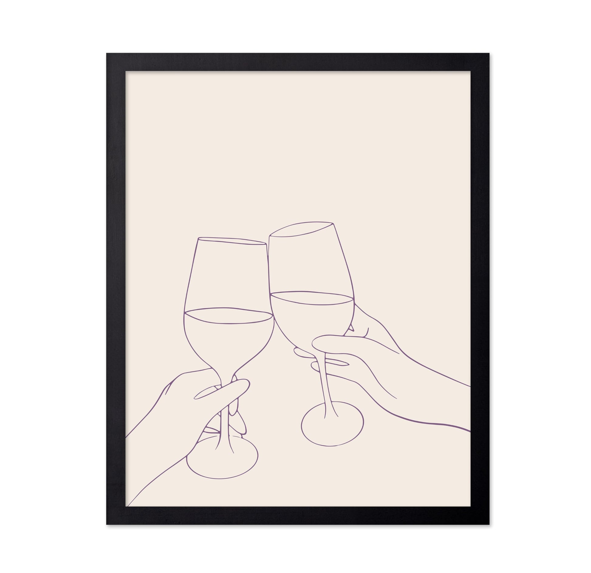 Cheers Line Drawing No6