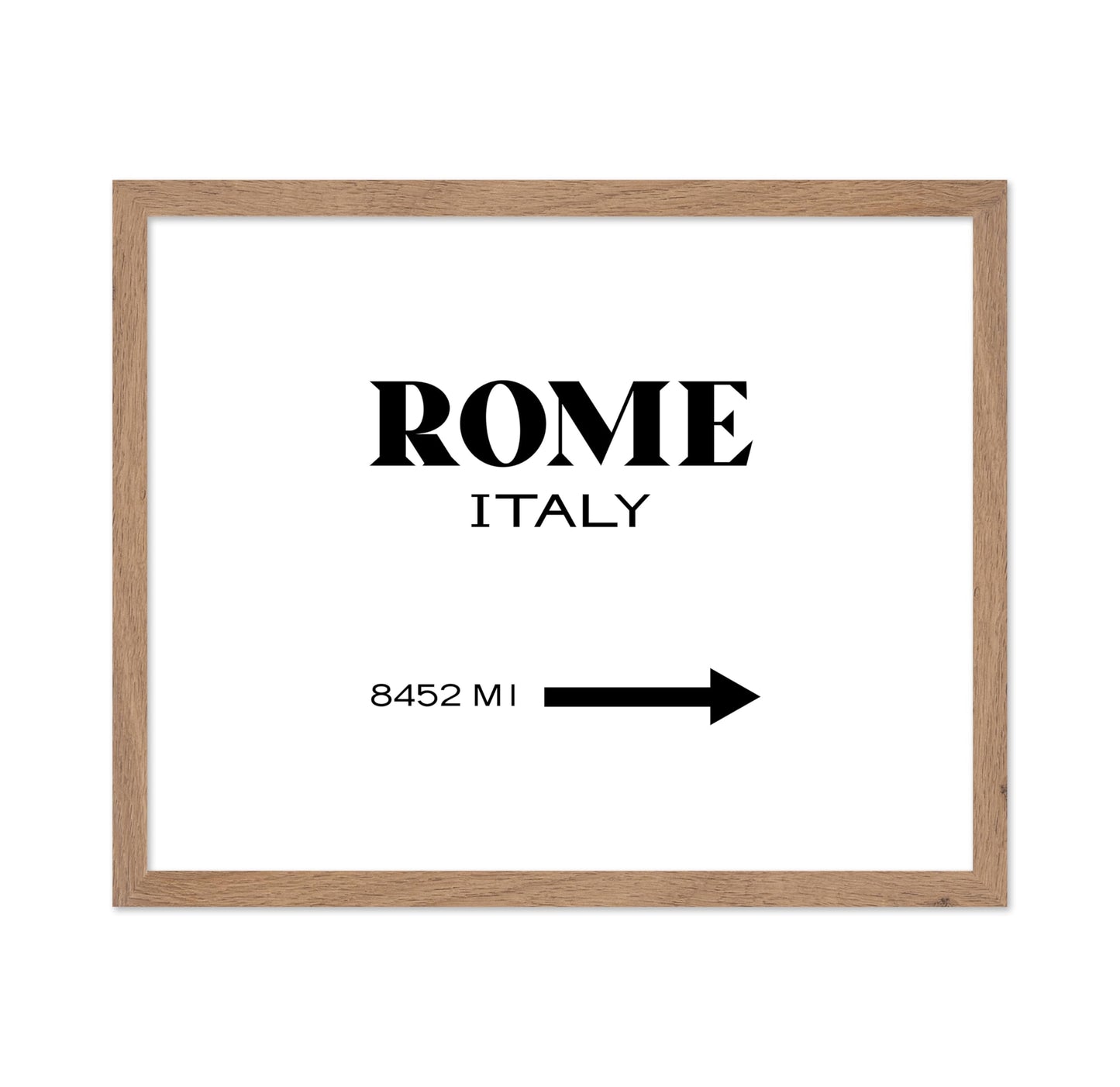 Rome Italy Sign