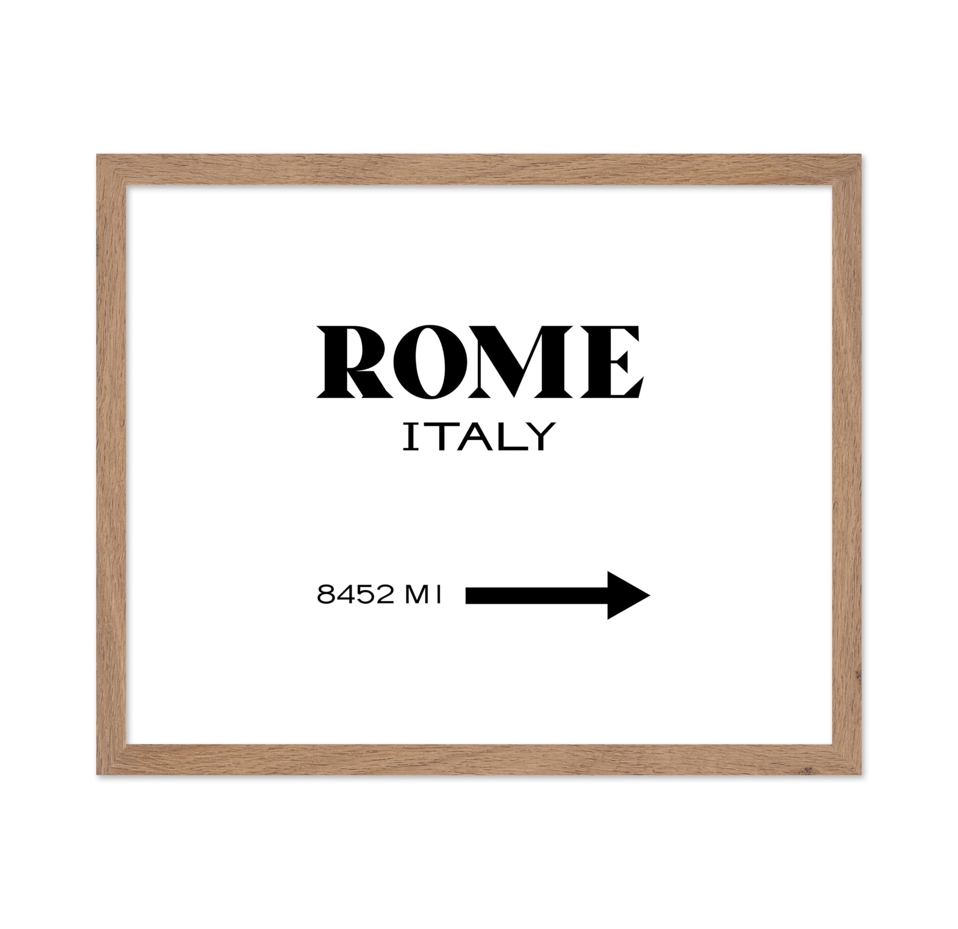 Rome Italy Sign
