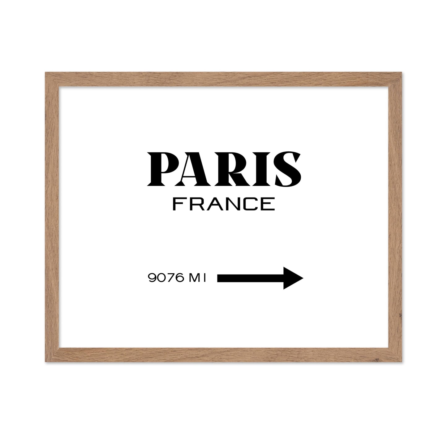 Paris France Sign