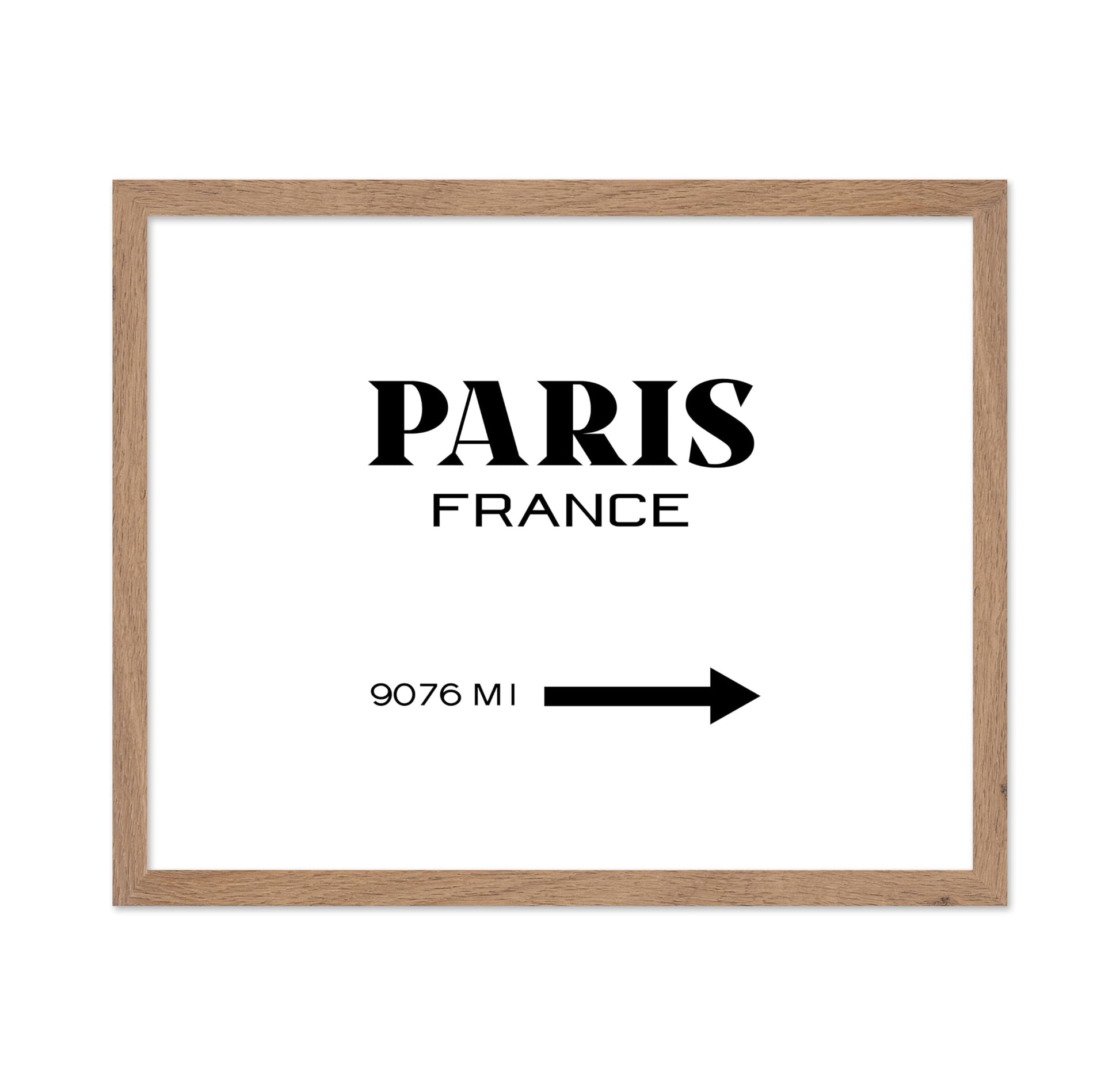 Paris France Sign